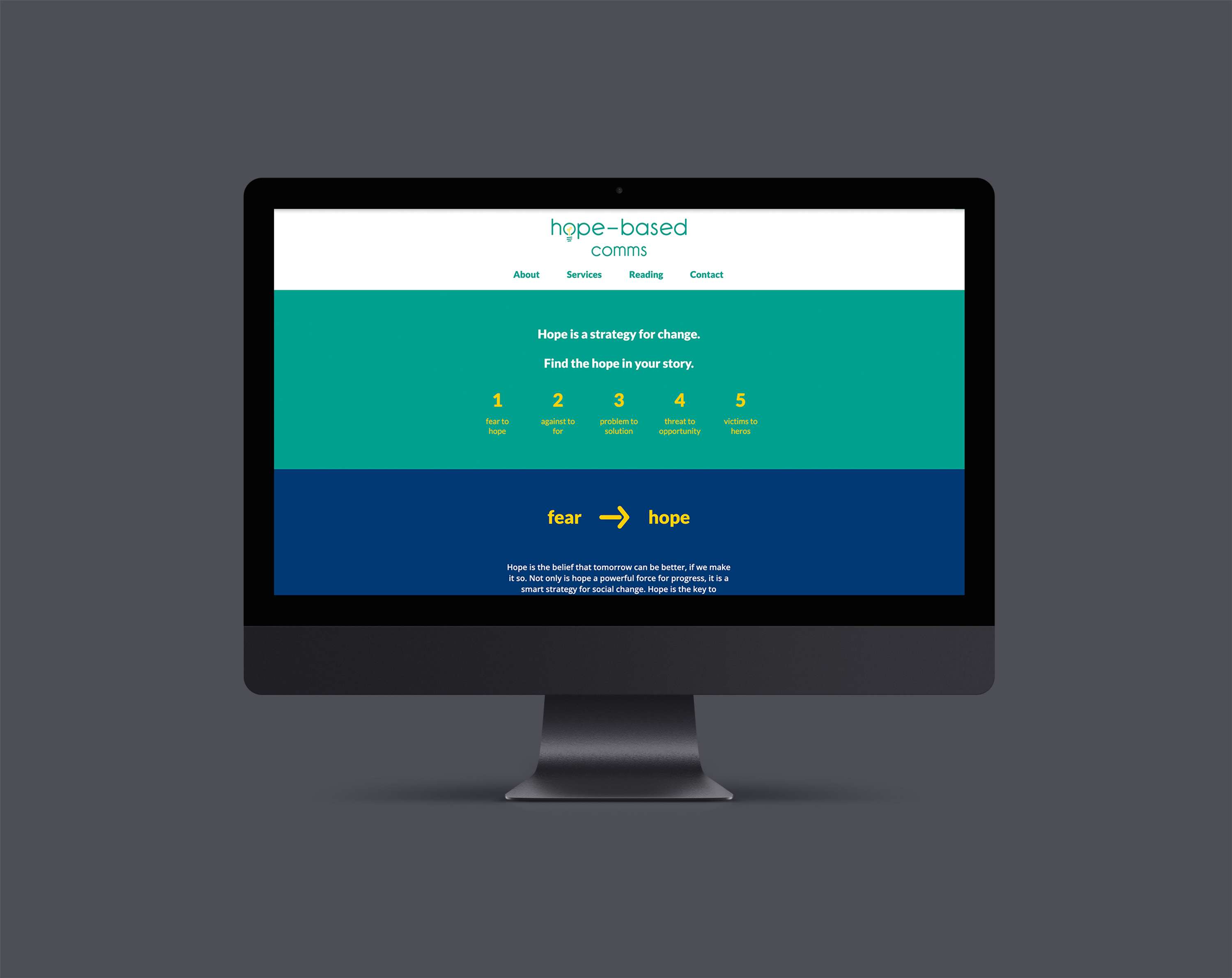 hope-based comms by asdesign