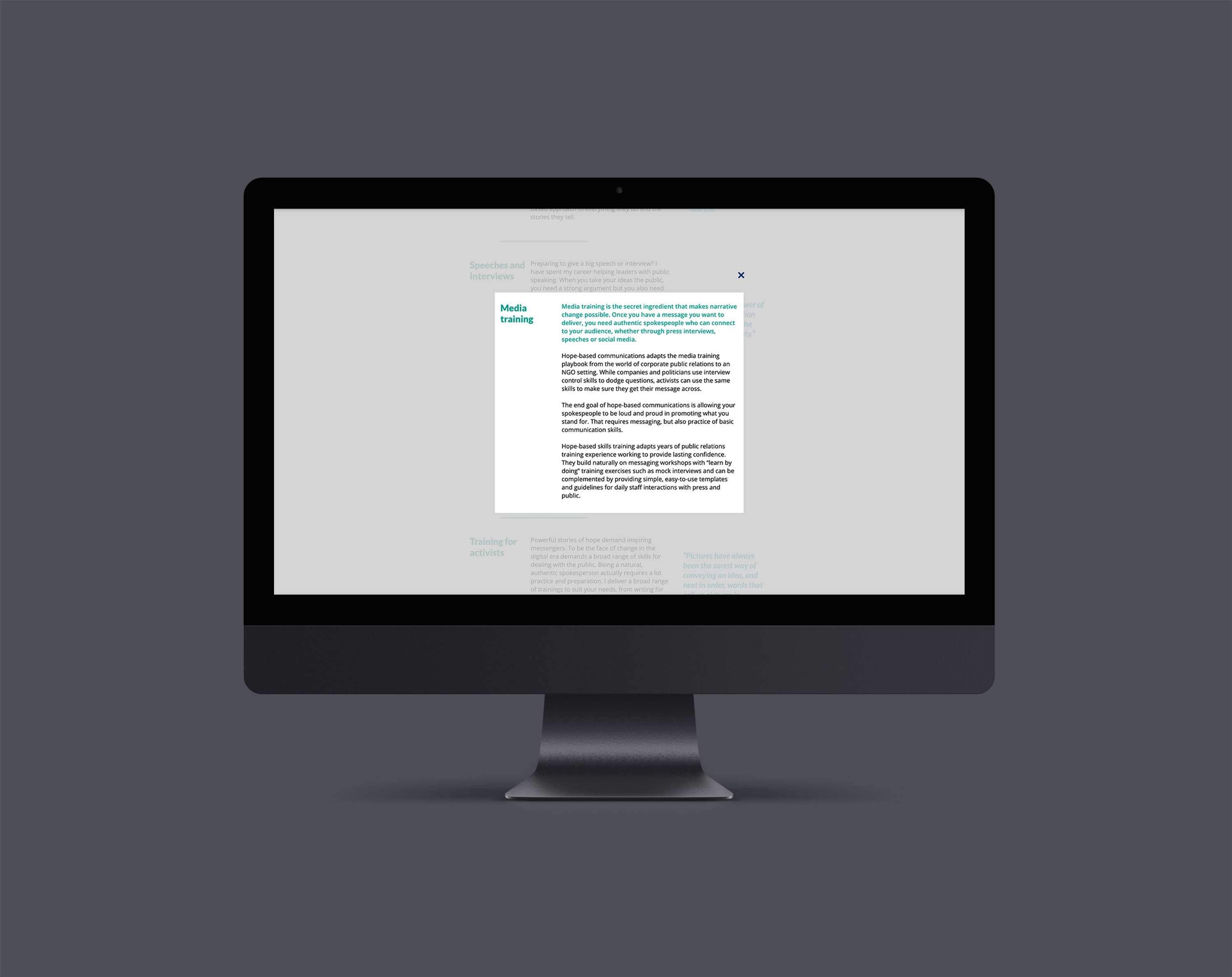 hope-based comms by asdesign