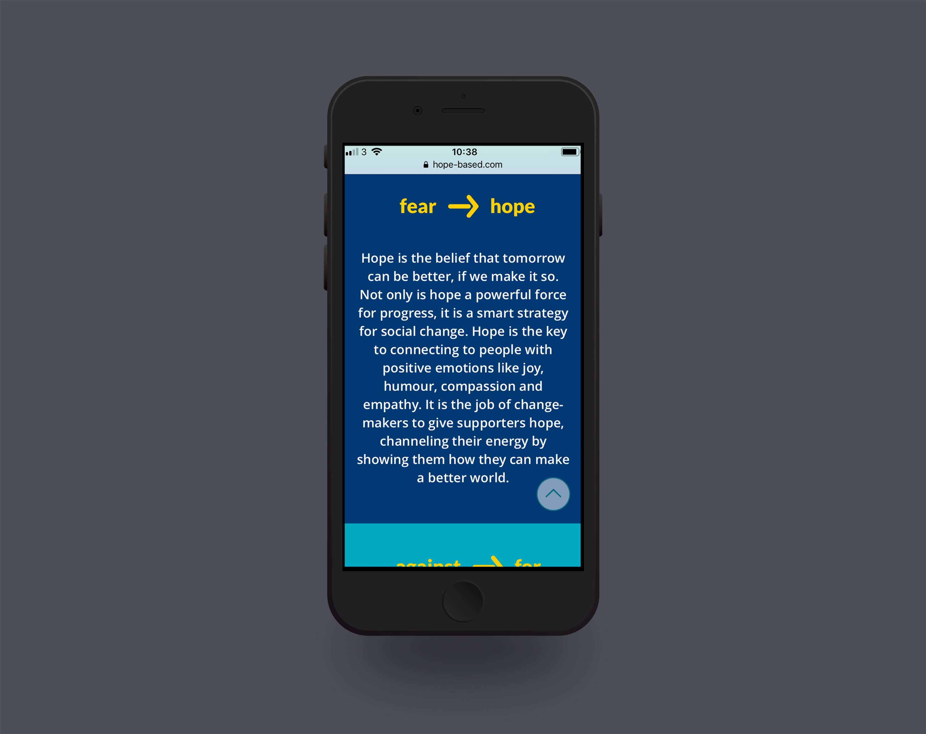 hope-based comms by asdesign