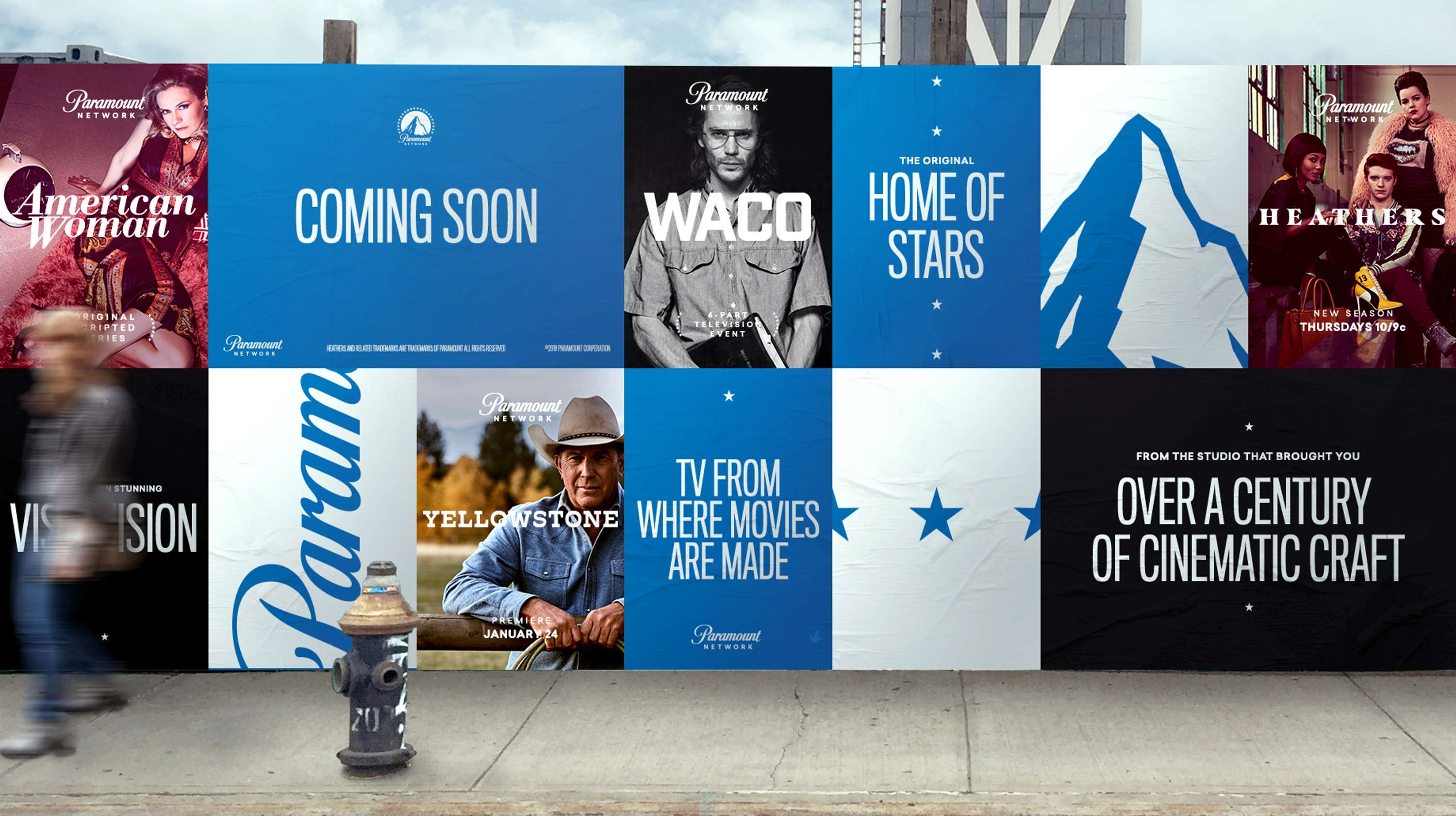 Paramount Network Brand Identity by Chris Maclean