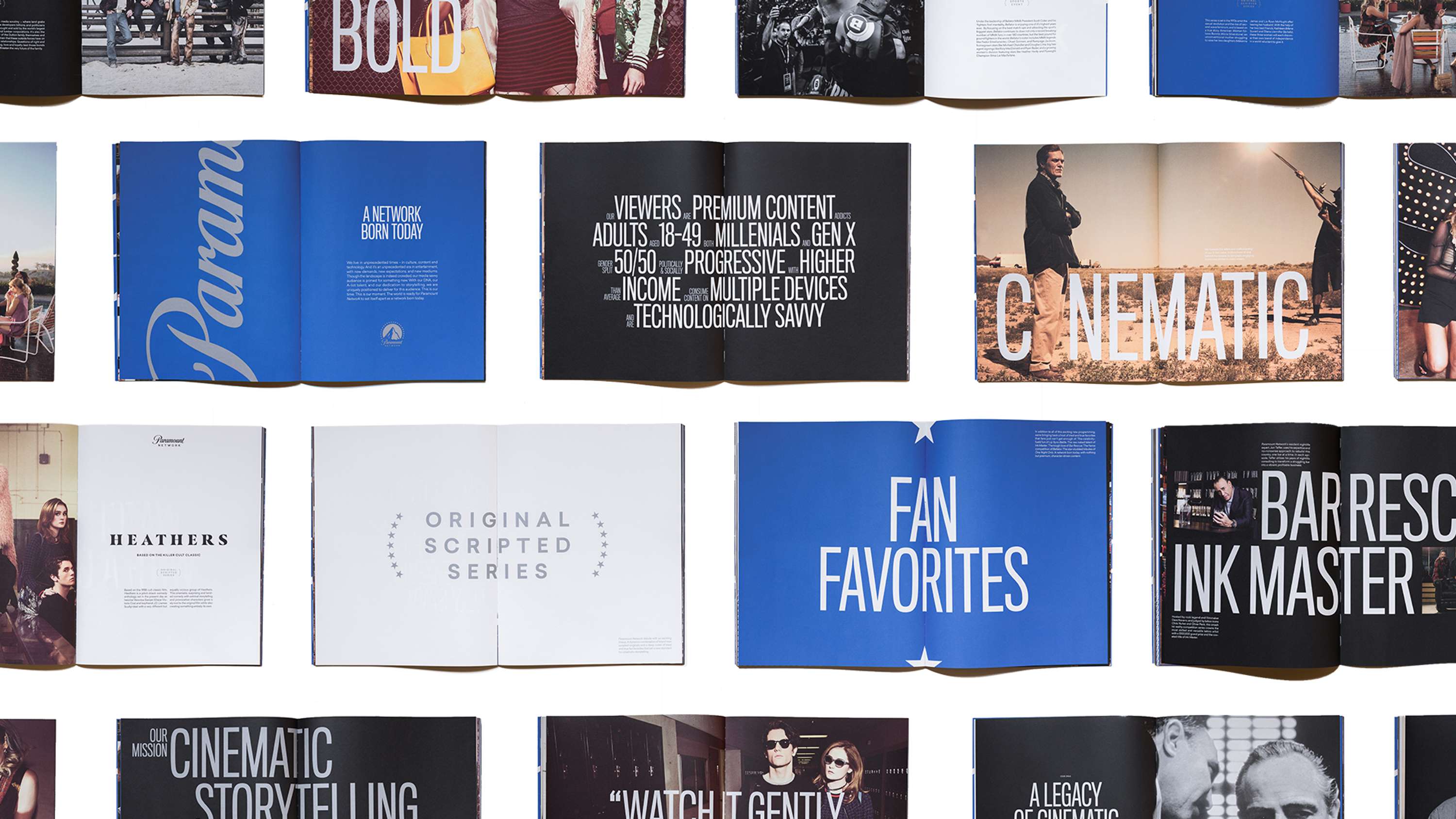 Paramount Network Brand Identity by Chris Maclean