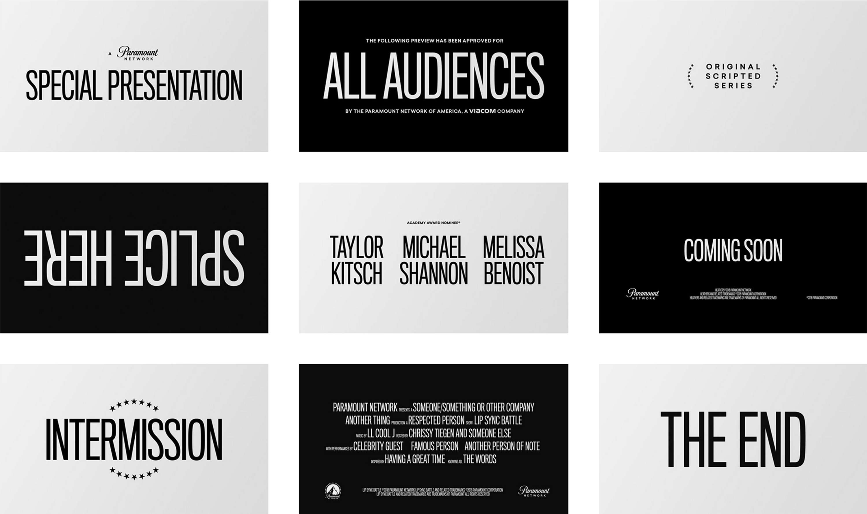 Paramount Network Brand Identity by Chris Maclean