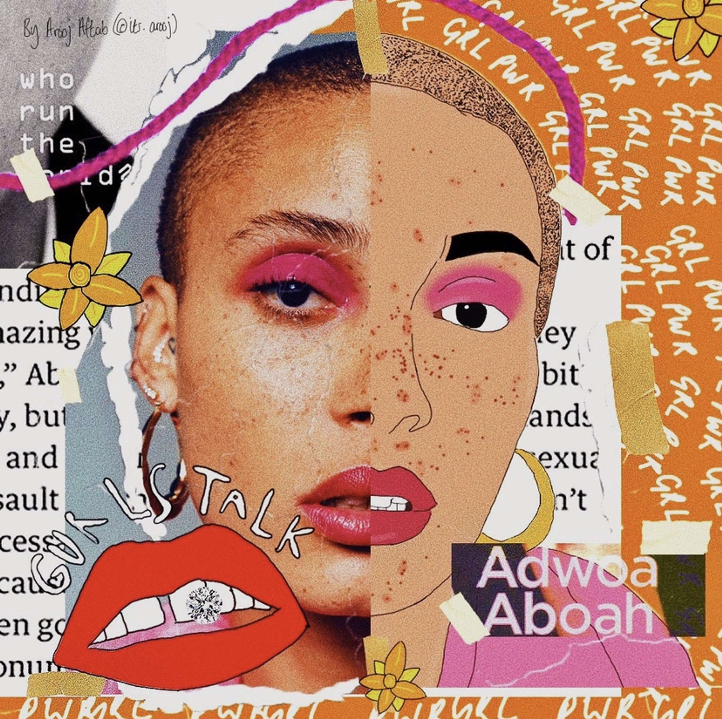 Pen to paper... by Arooj Aftab