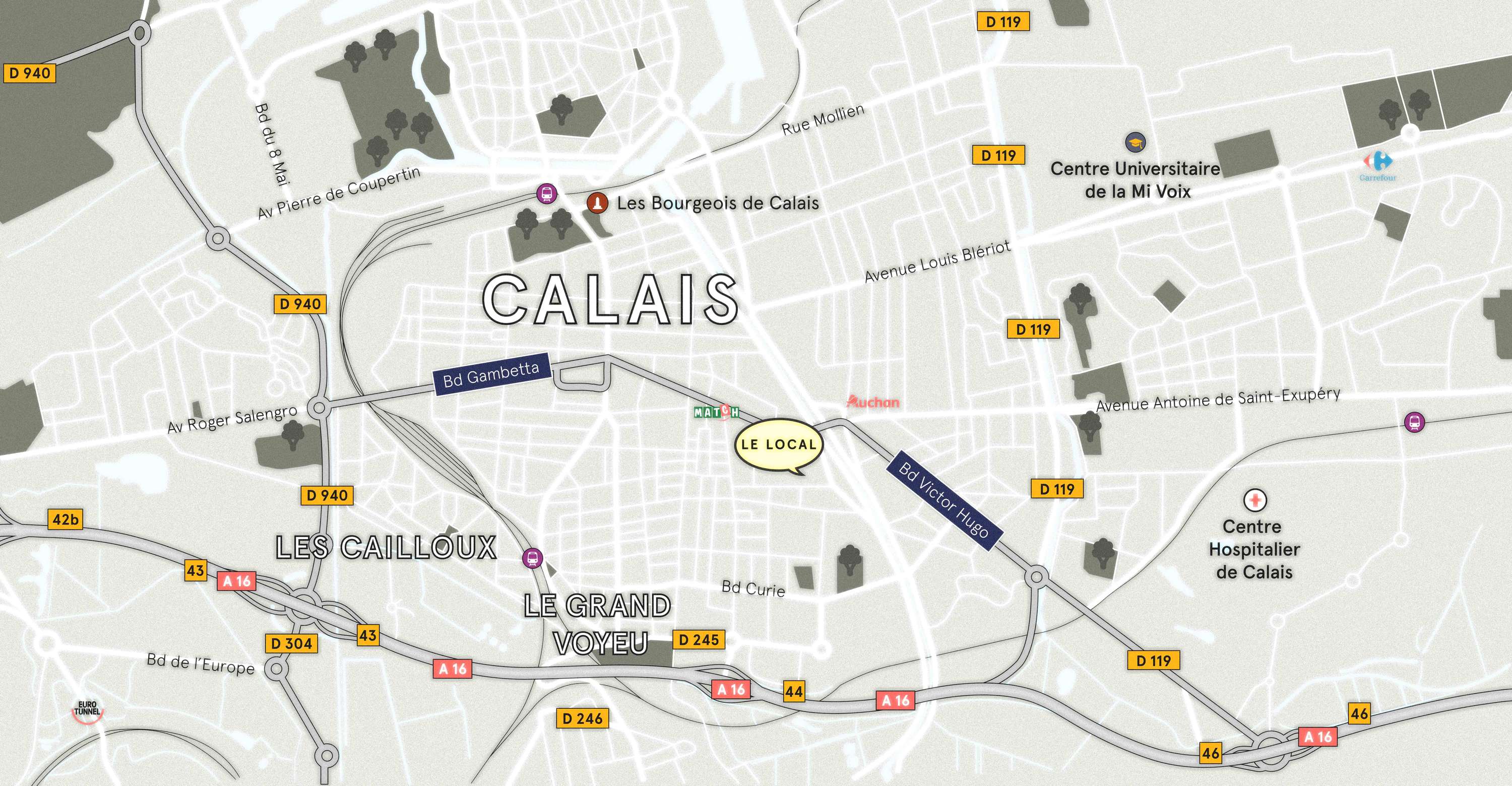 Le Local | Posters by Aaron Nelson