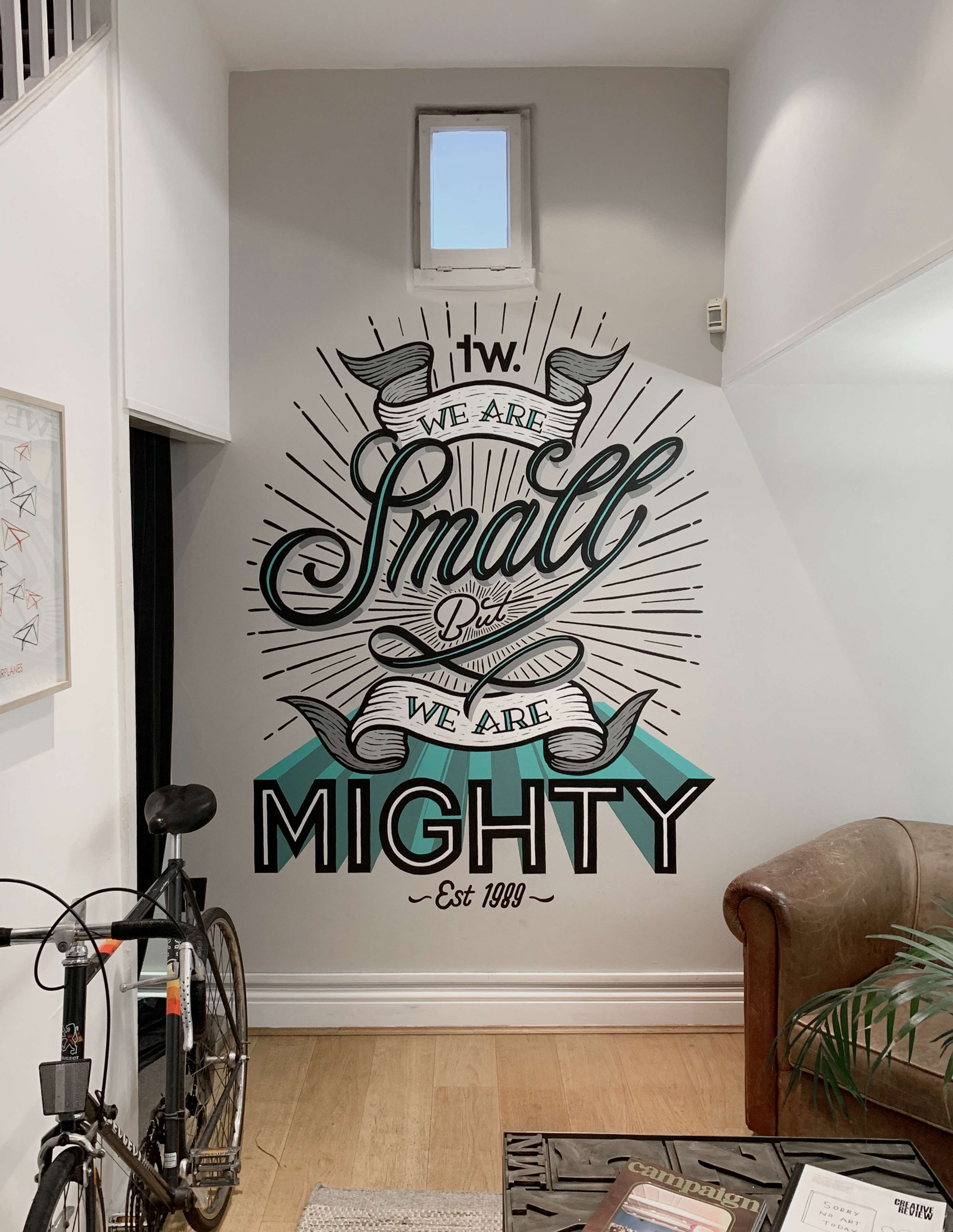 We Are Small But We Are Mighty by Ollie Cooper