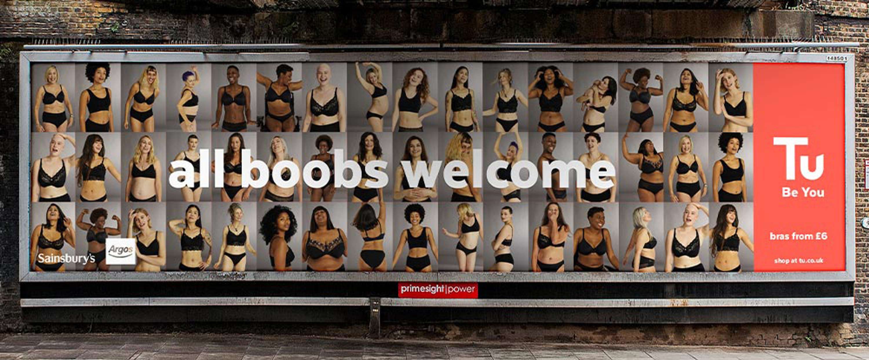All Boobs Welcome as Sainsbury's launches body confidence campaign