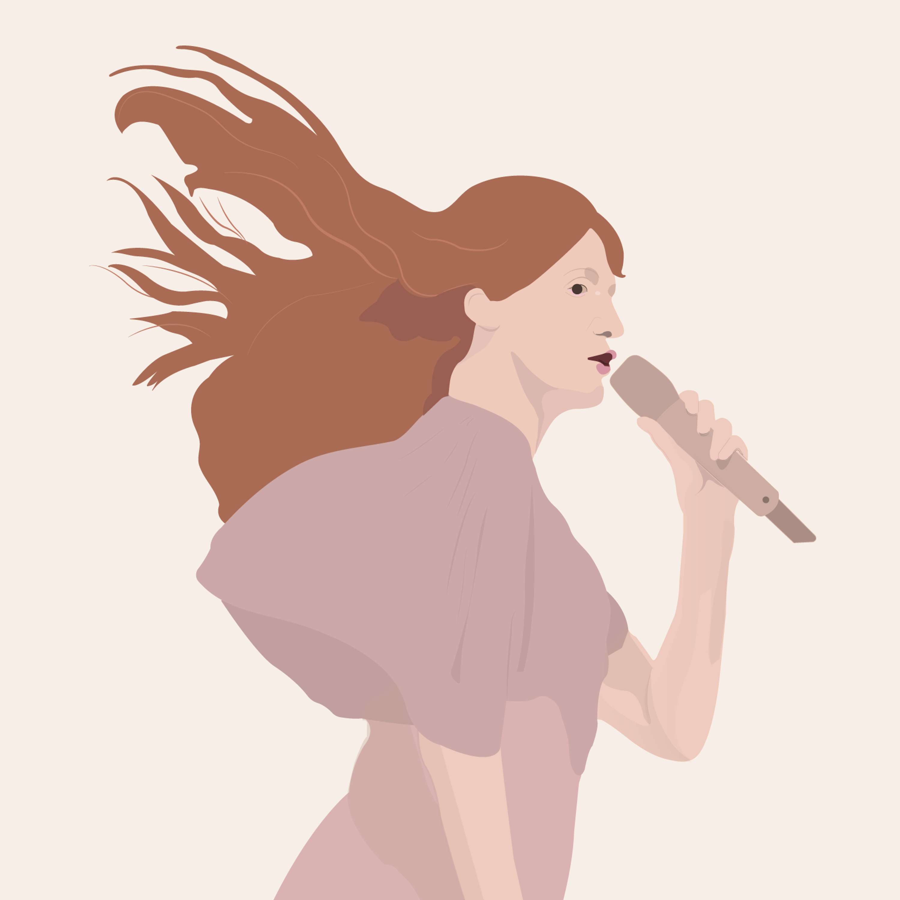 Florence + the Machine Memorabilia by KILDA GJINI