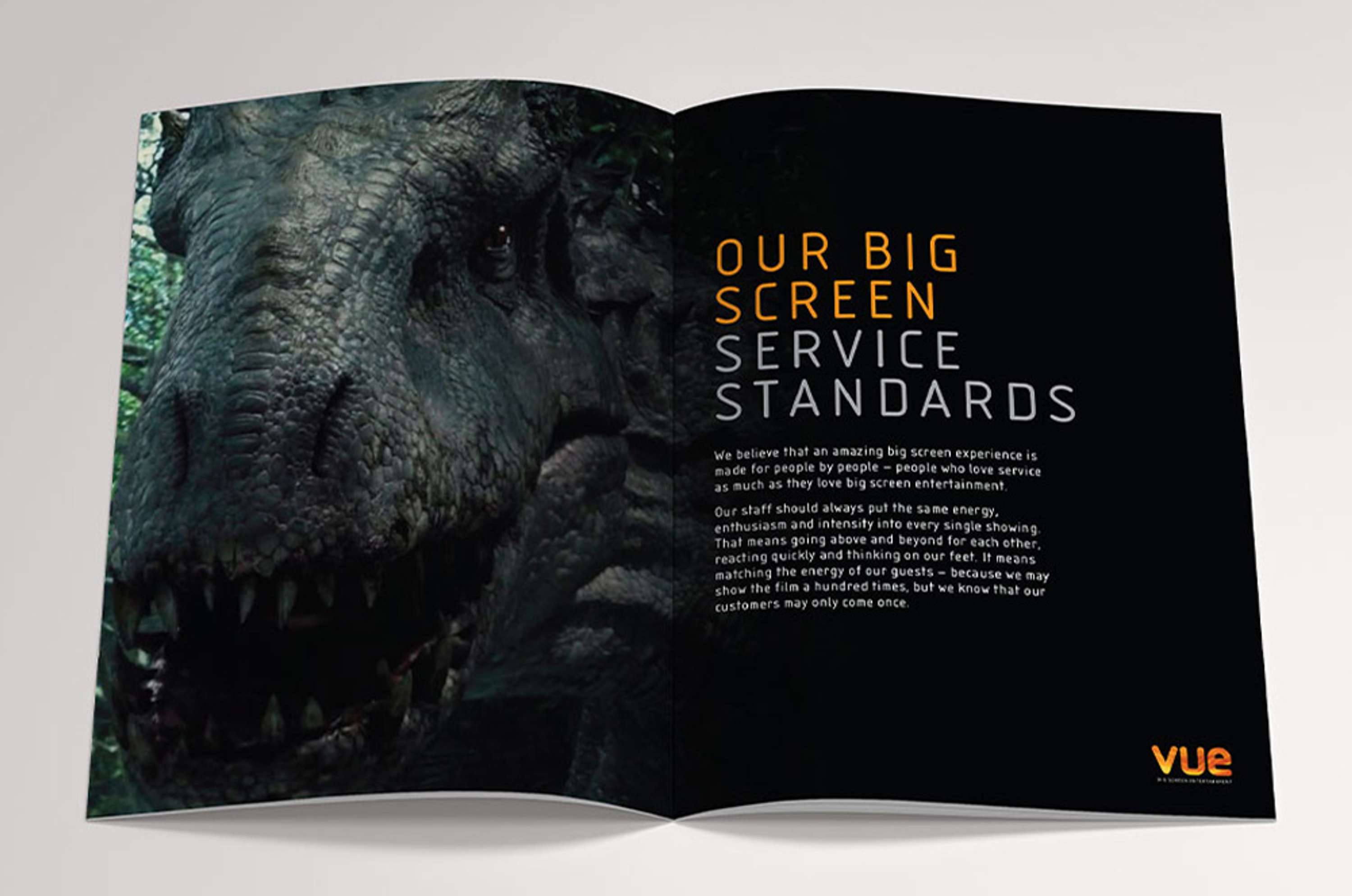 Vue Cinemas – Induction Booklet by Nick Cade