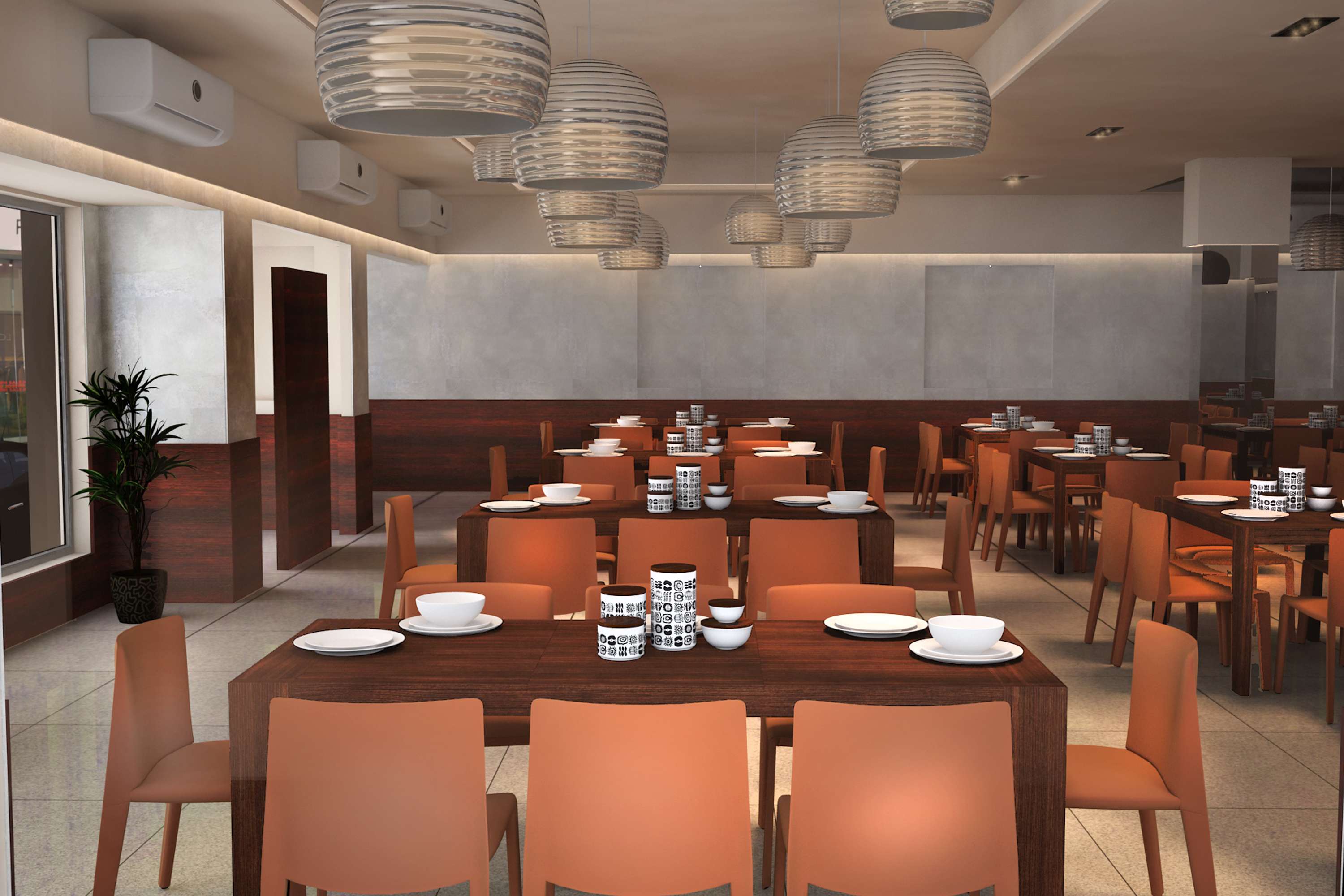 RESTAURENT 3D DESIGN by ritesh parmar