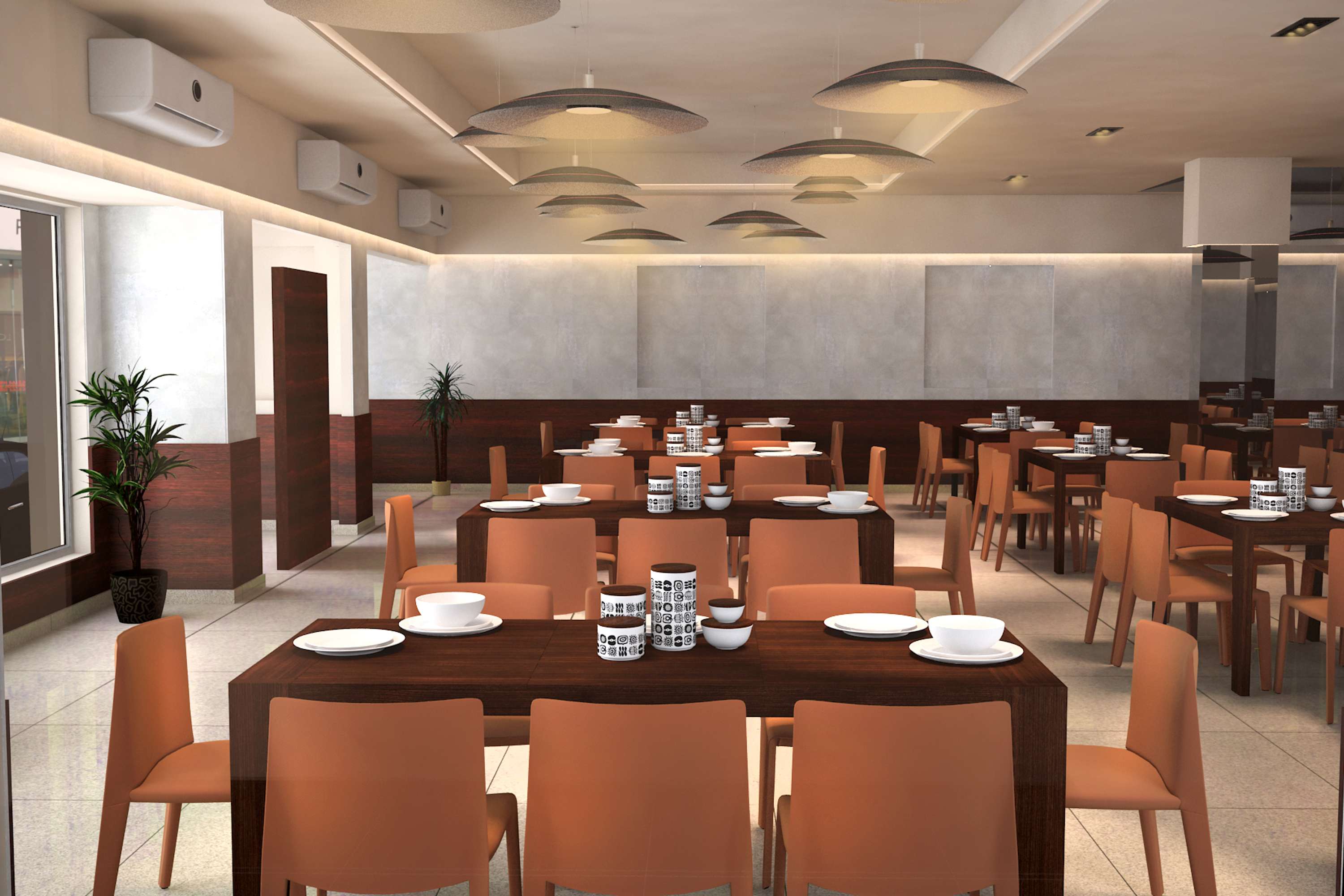 RESTAURENT 3D DESIGN by ritesh parmar