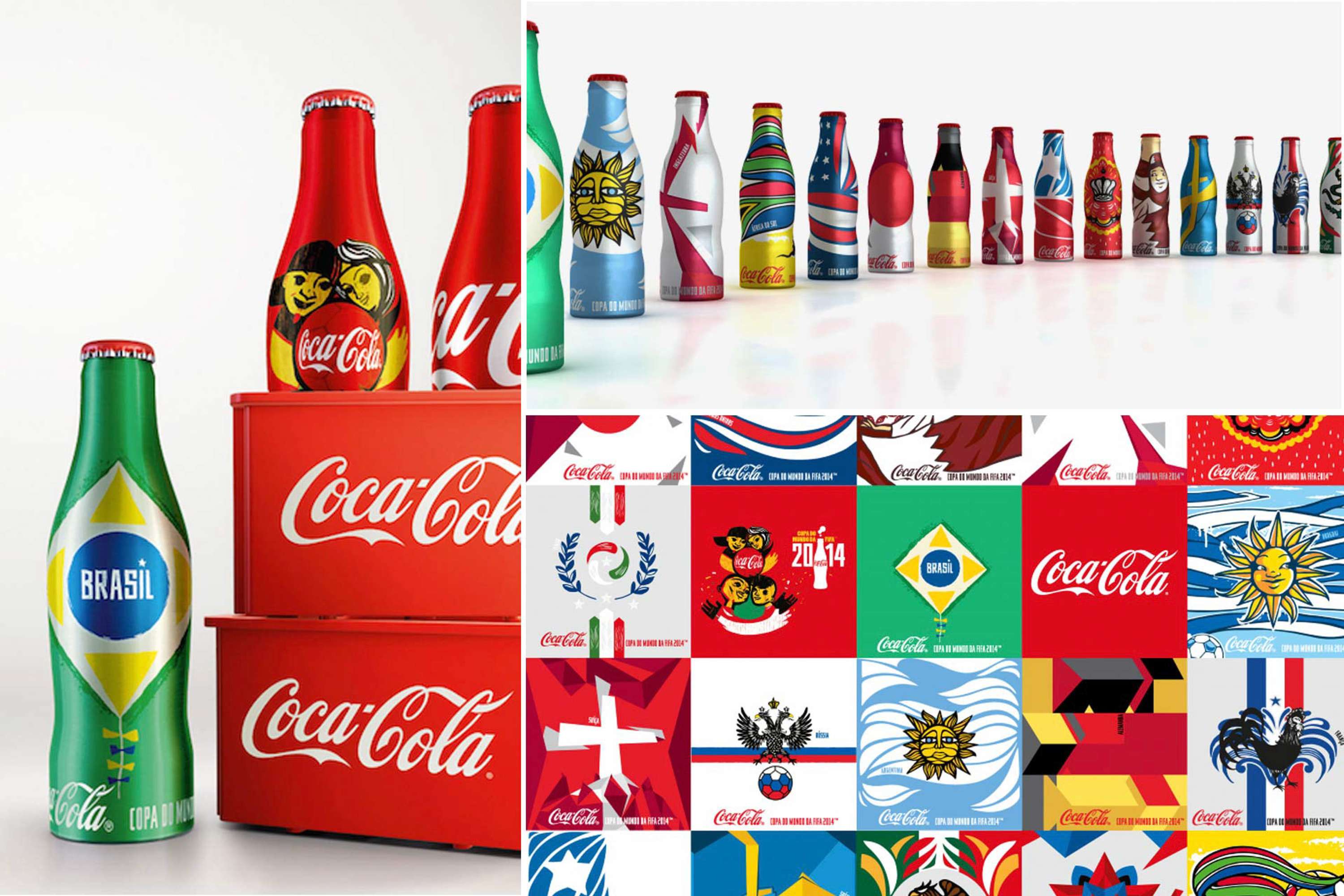 Coca-Cola FWC 2014 Minibottles by Marcos Behrens