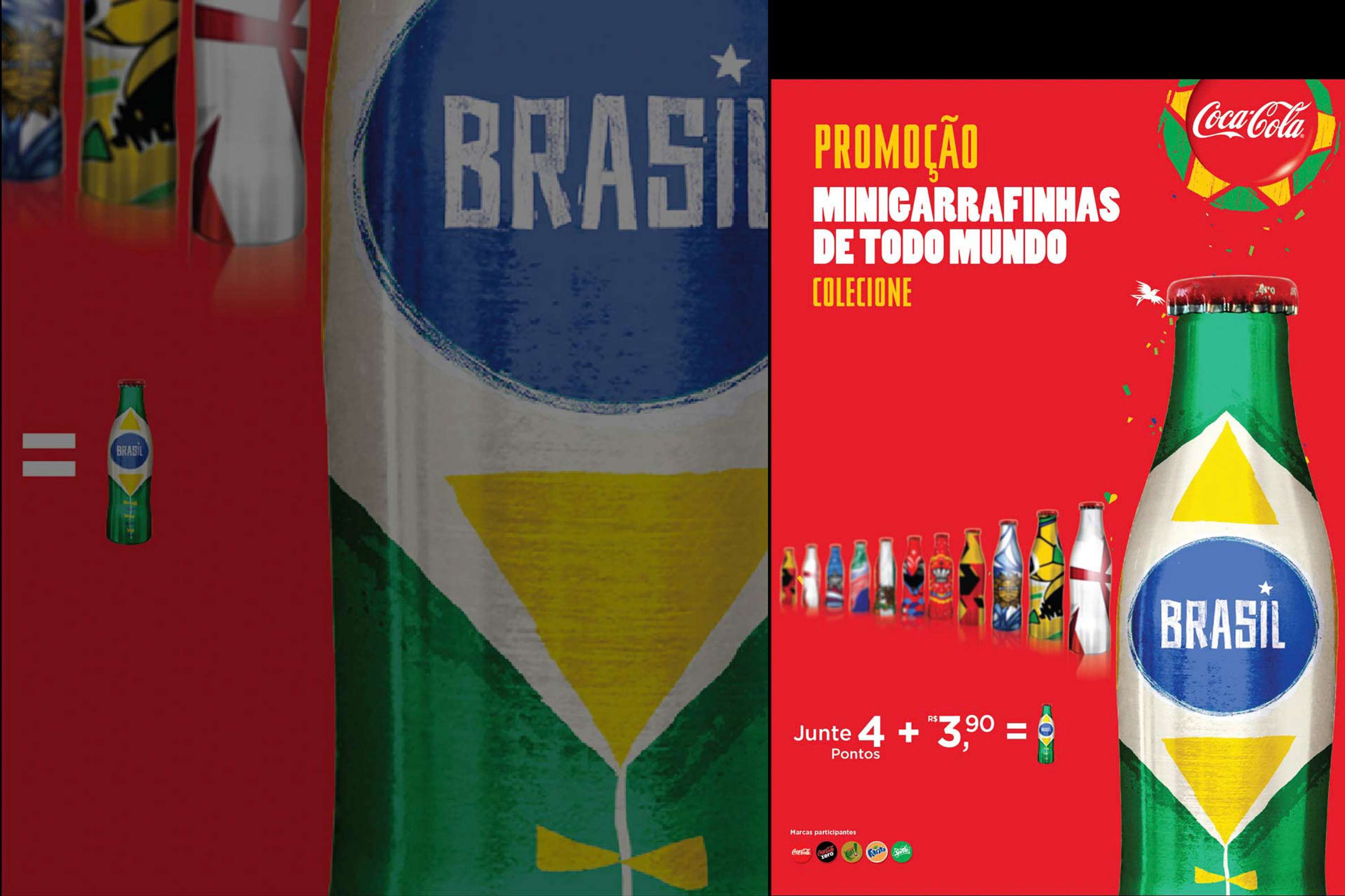 Coca-Cola FWC 2014 Minibottles by Marcos Behrens