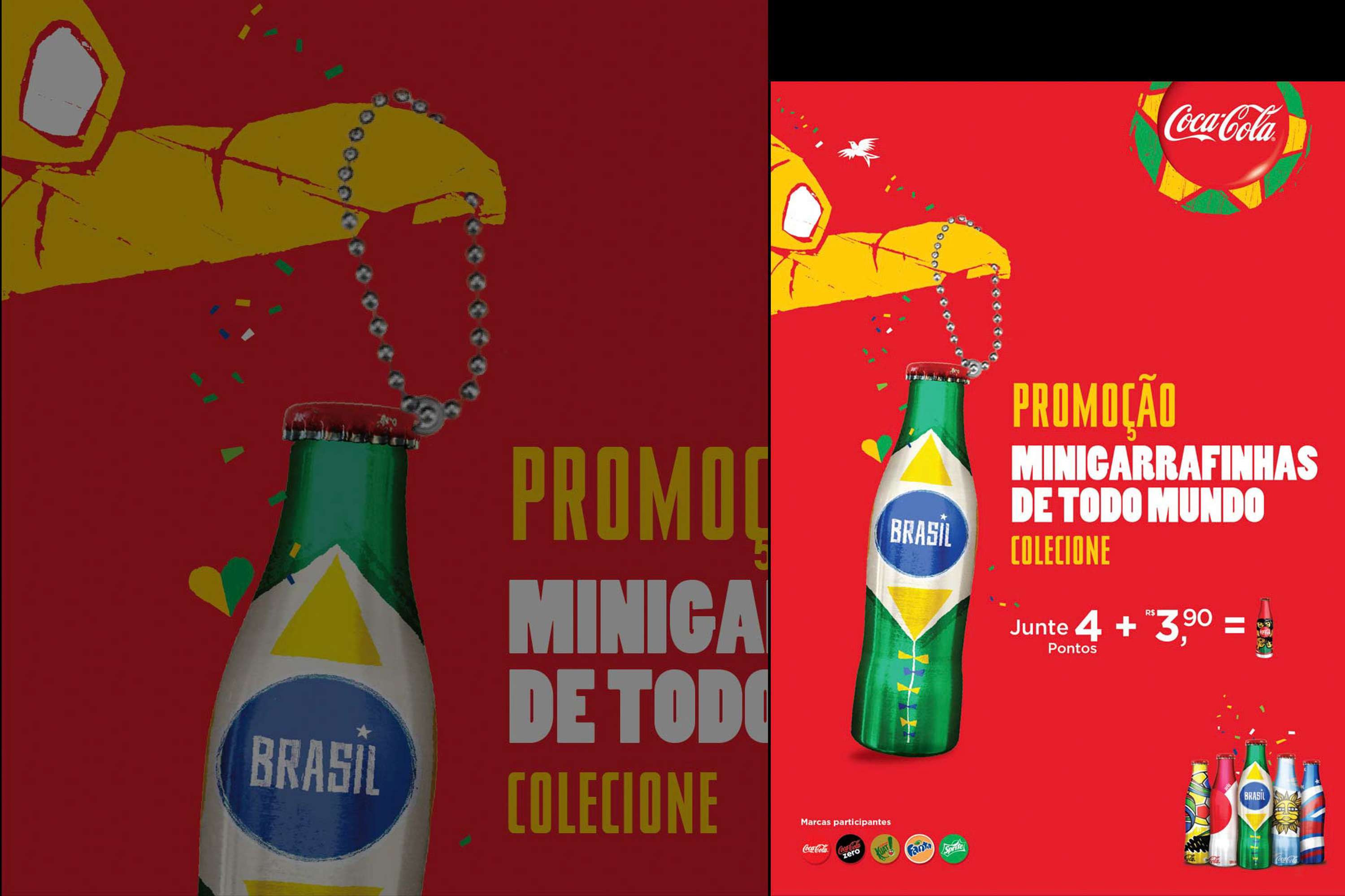 Coca-Cola FWC 2014 Minibottles by Marcos Behrens