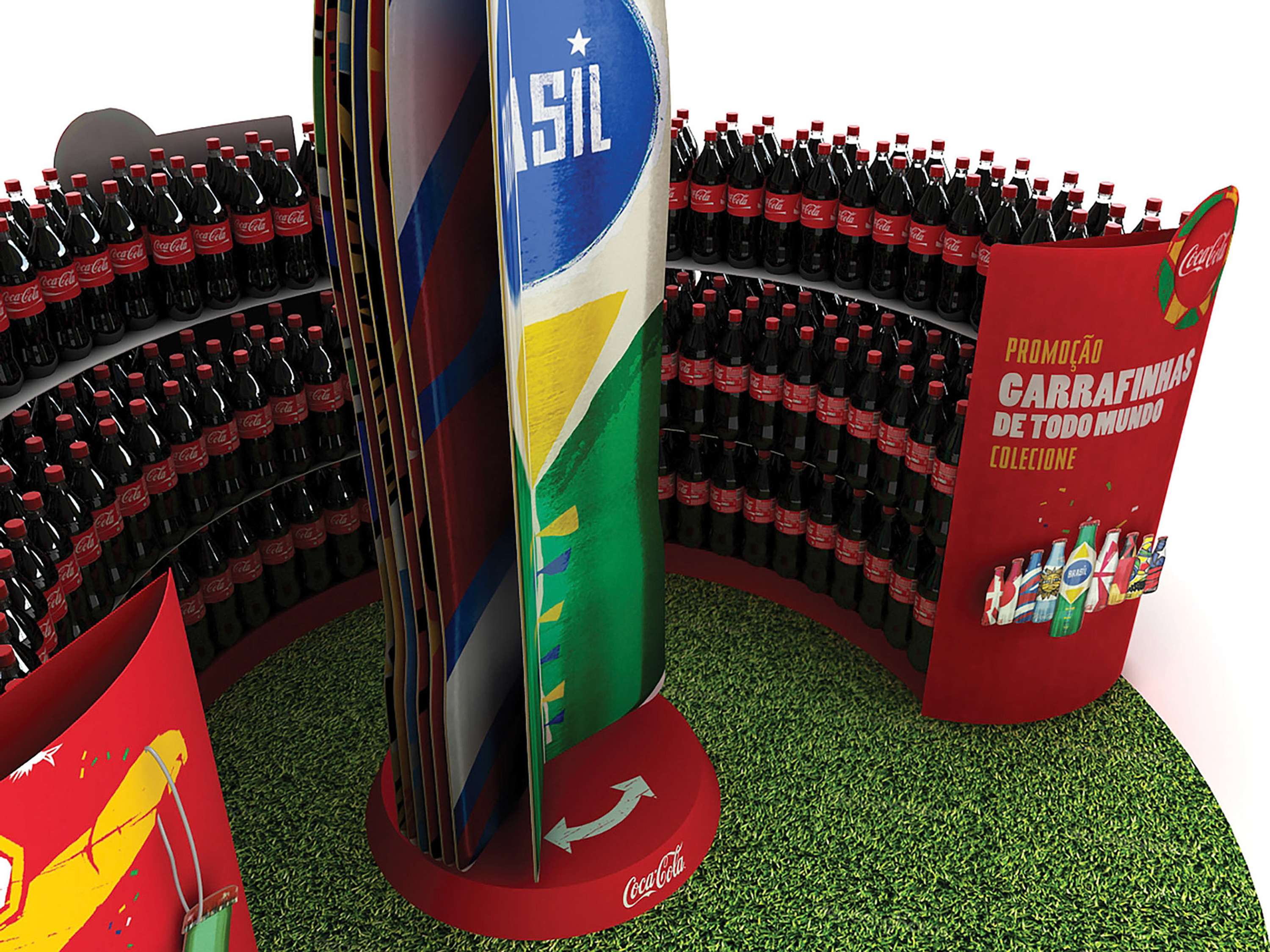 Coca-Cola FWC 2014 Minibottles by Marcos Behrens