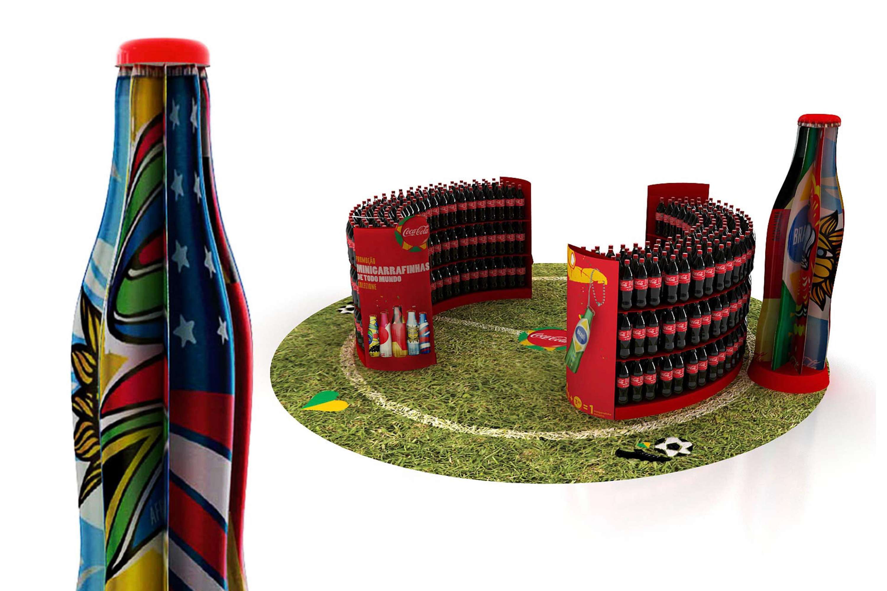 Coca-Cola FWC 2014 Minibottles by Marcos Behrens