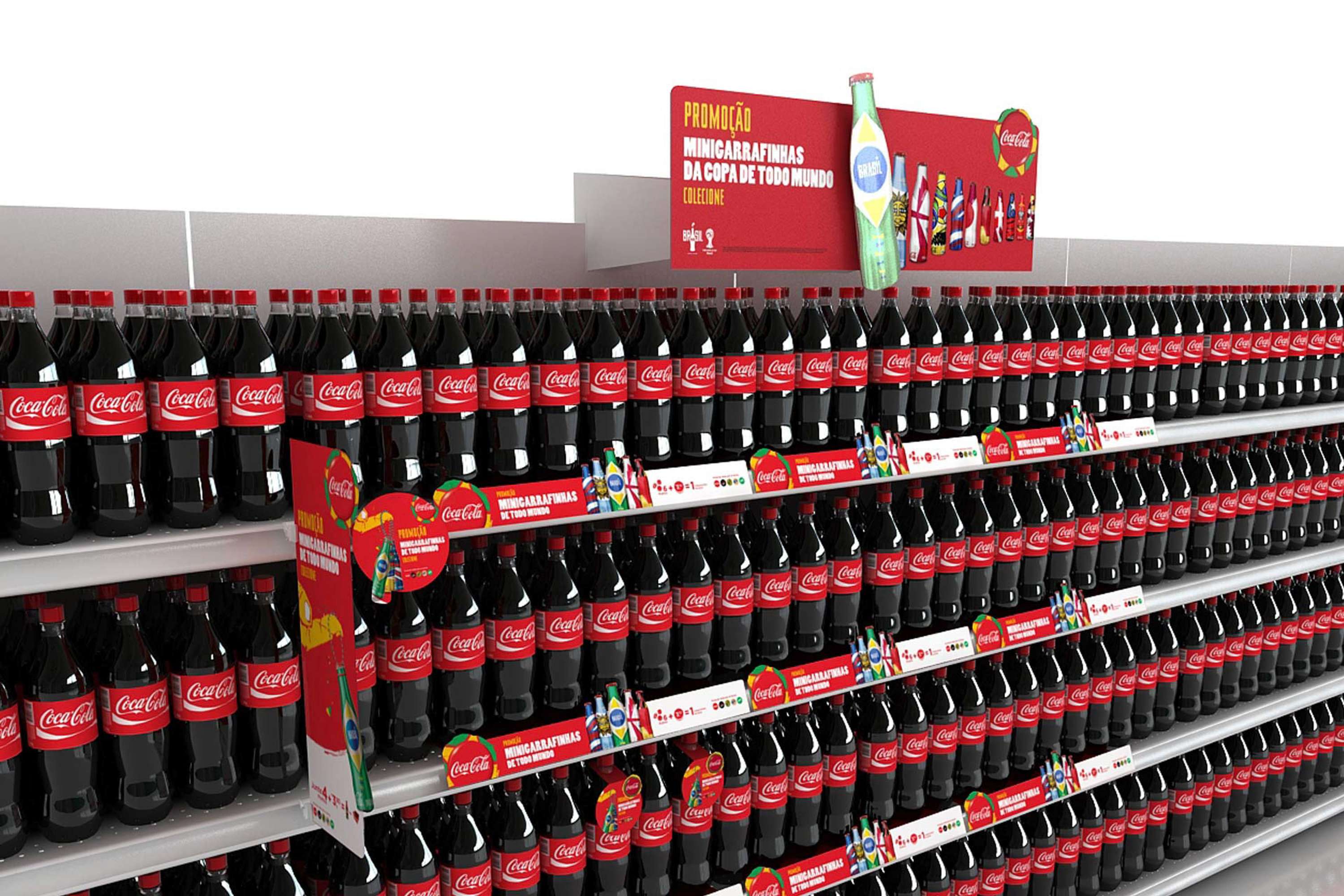 Coca-Cola FWC 2014 Minibottles by Marcos Behrens