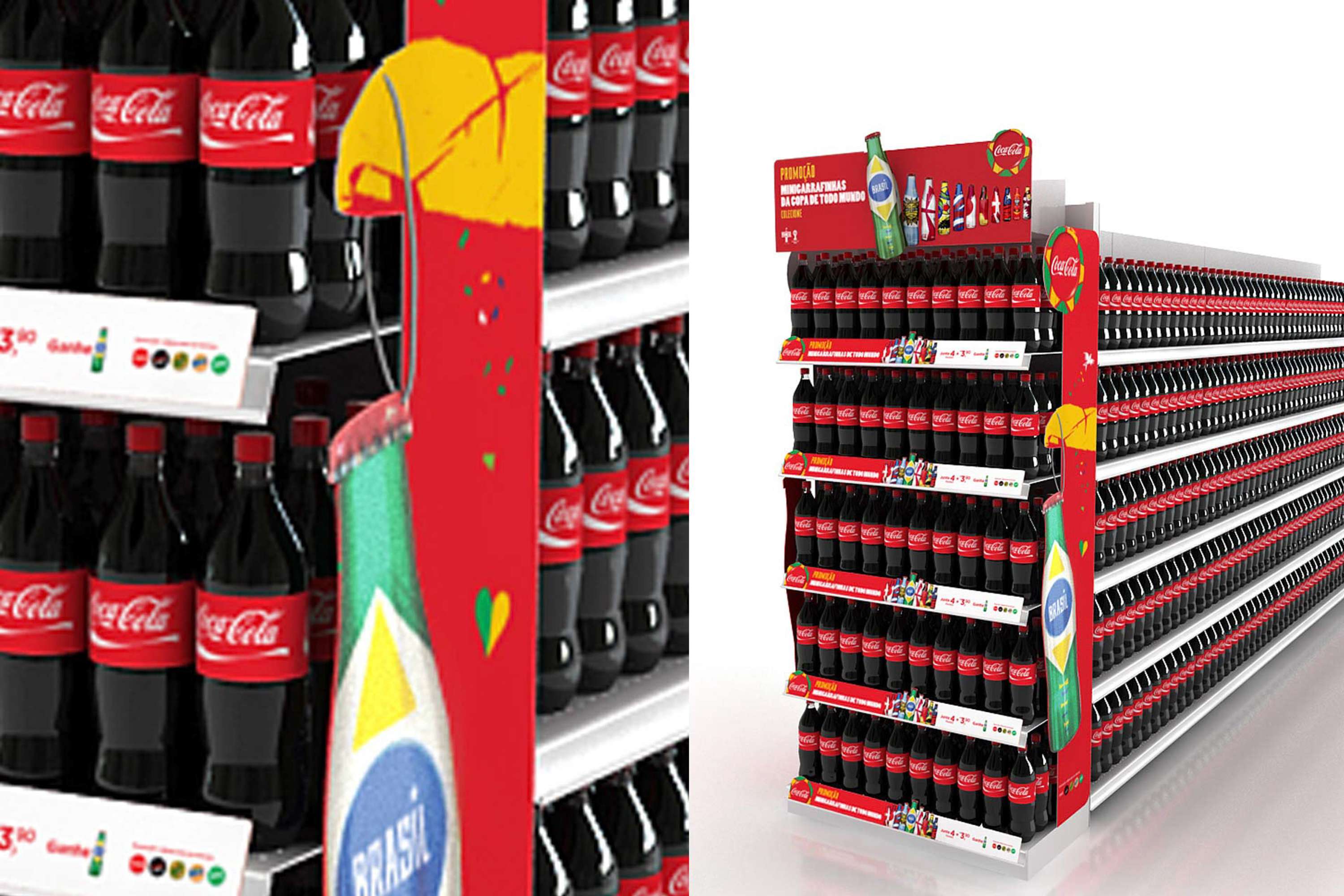 Coca-Cola FWC 2014 Minibottles by Marcos Behrens