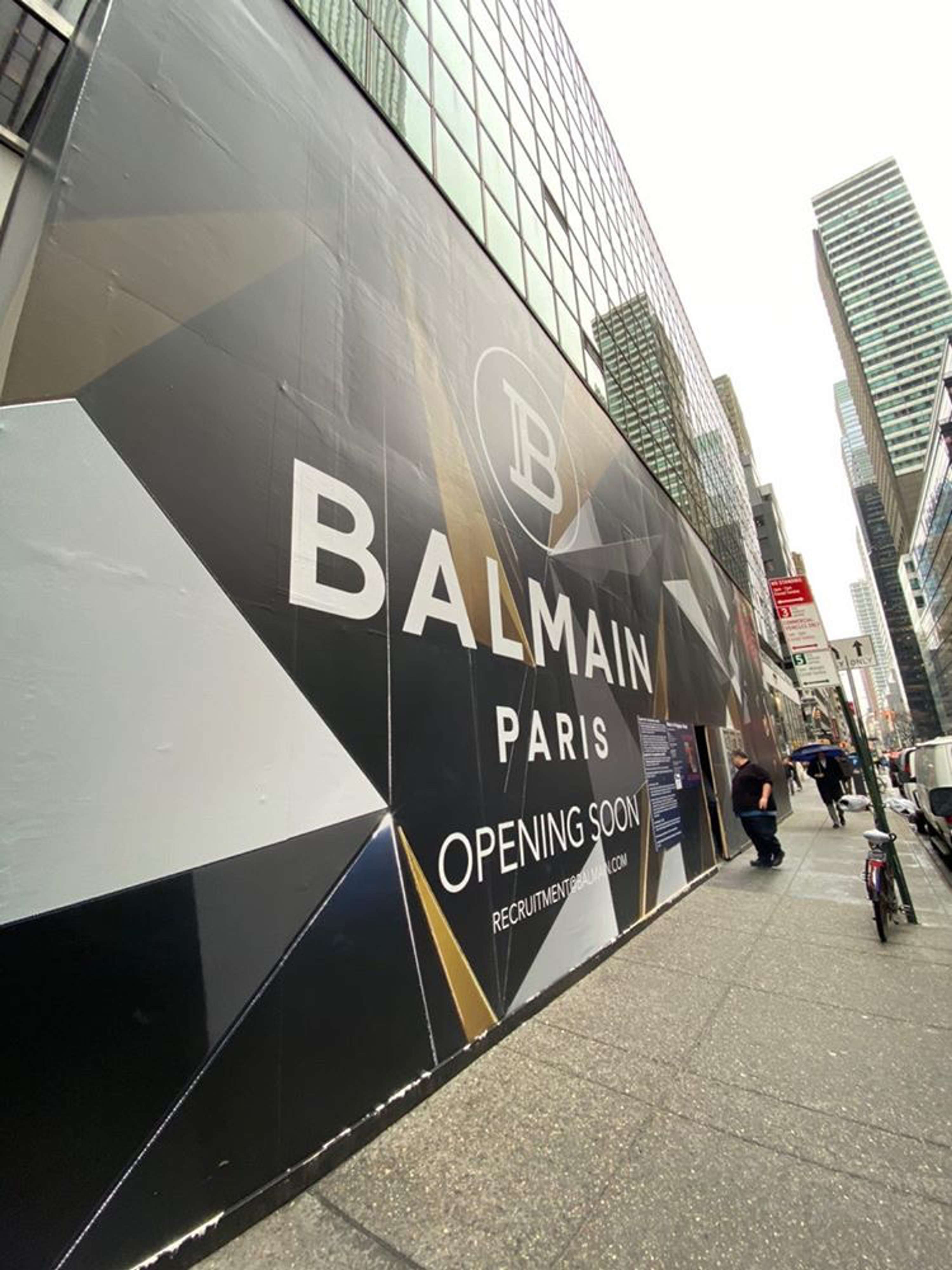 Balmain jobs discount nyc