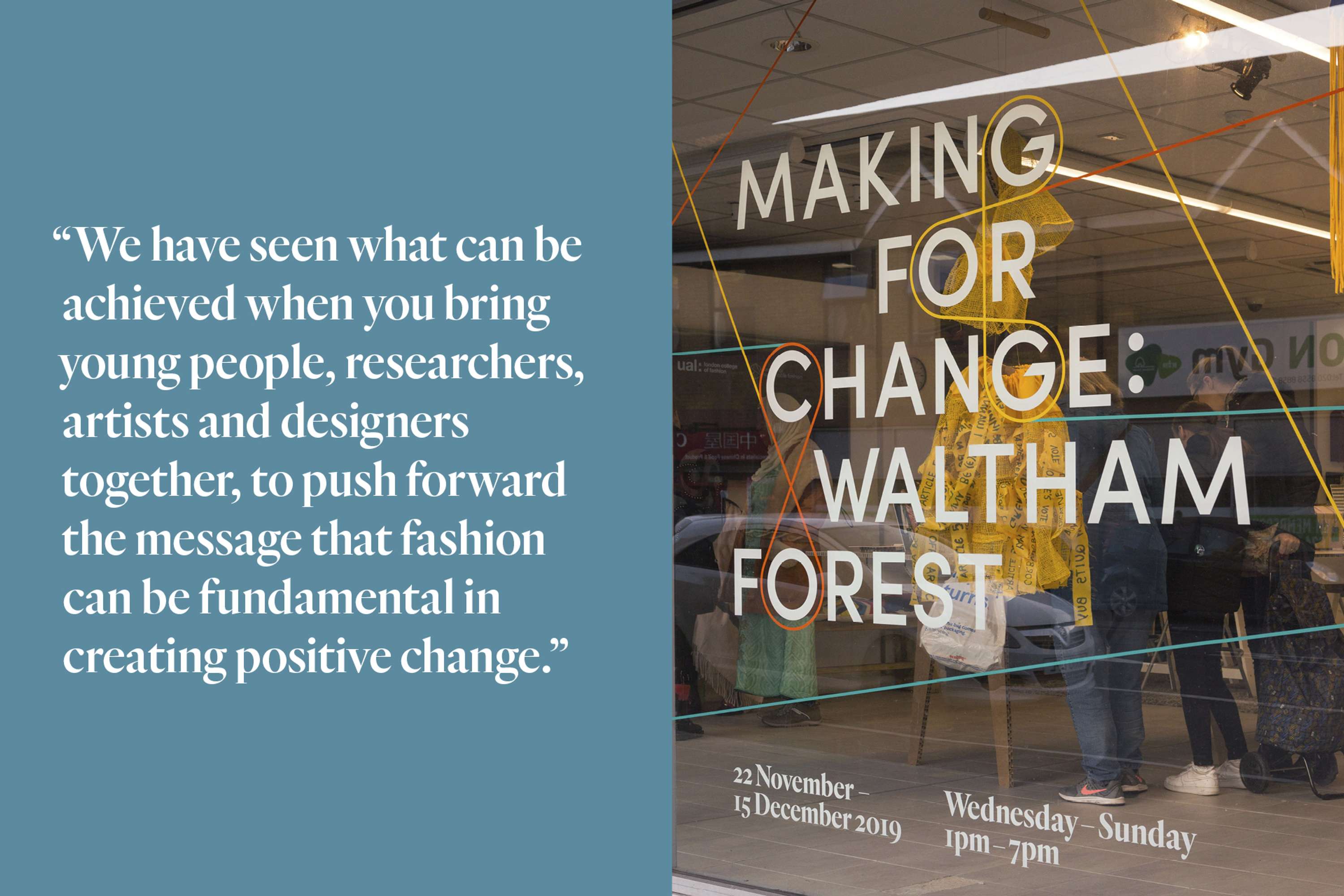 Making For Change: Waltham Forest by Studio LP
