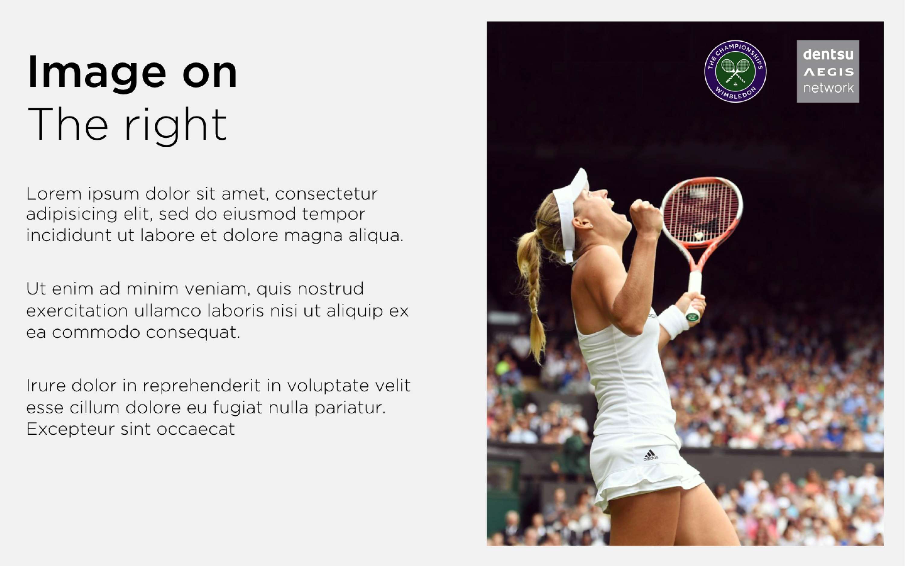 Wimbledon Presentation Deck by Ronan Tuite