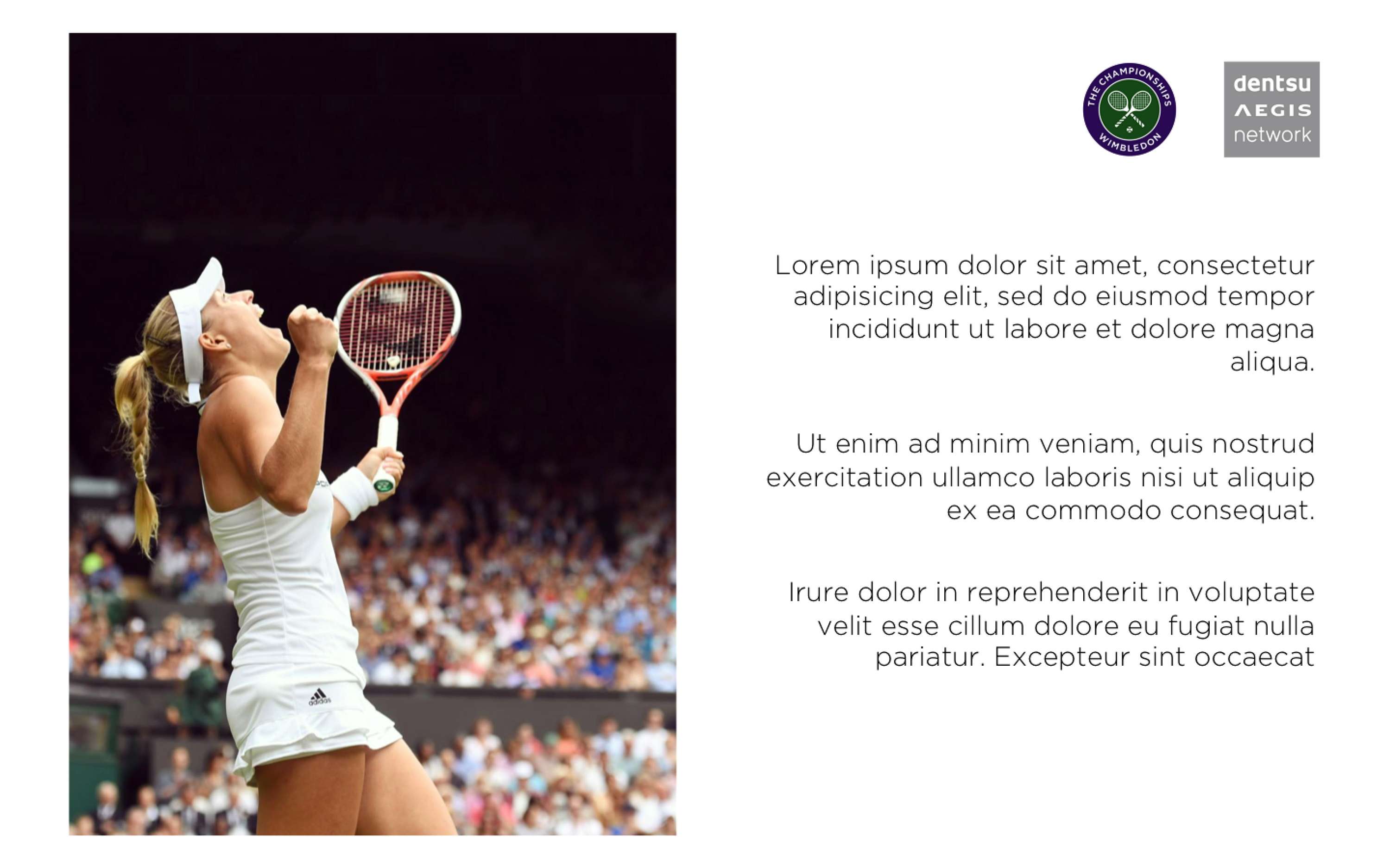 Wimbledon Presentation Deck by Ronan Tuite