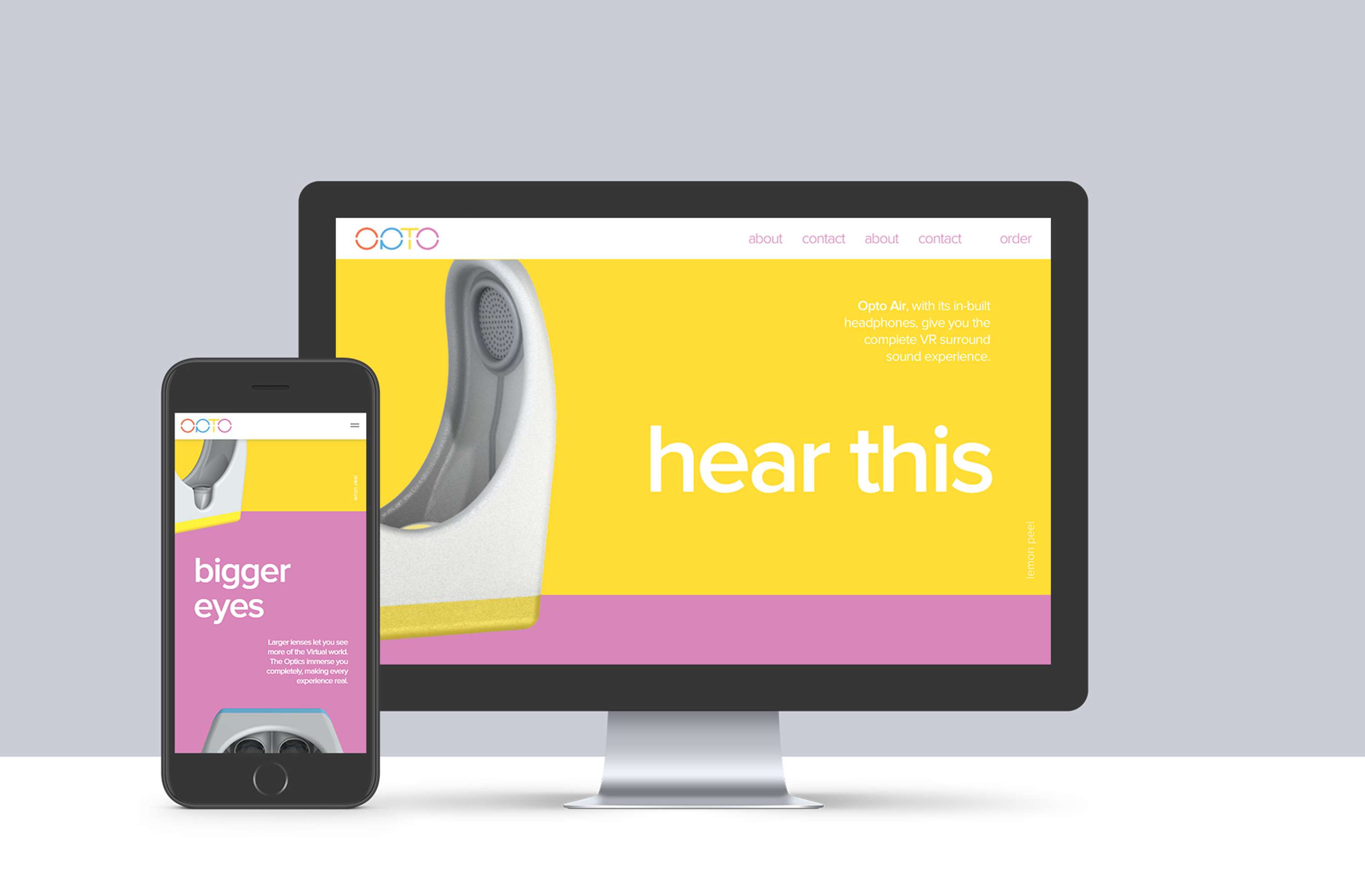OPTO – Brand identity for an emerging tech product that cuts through the noise by Ana Beatriz Fernandes