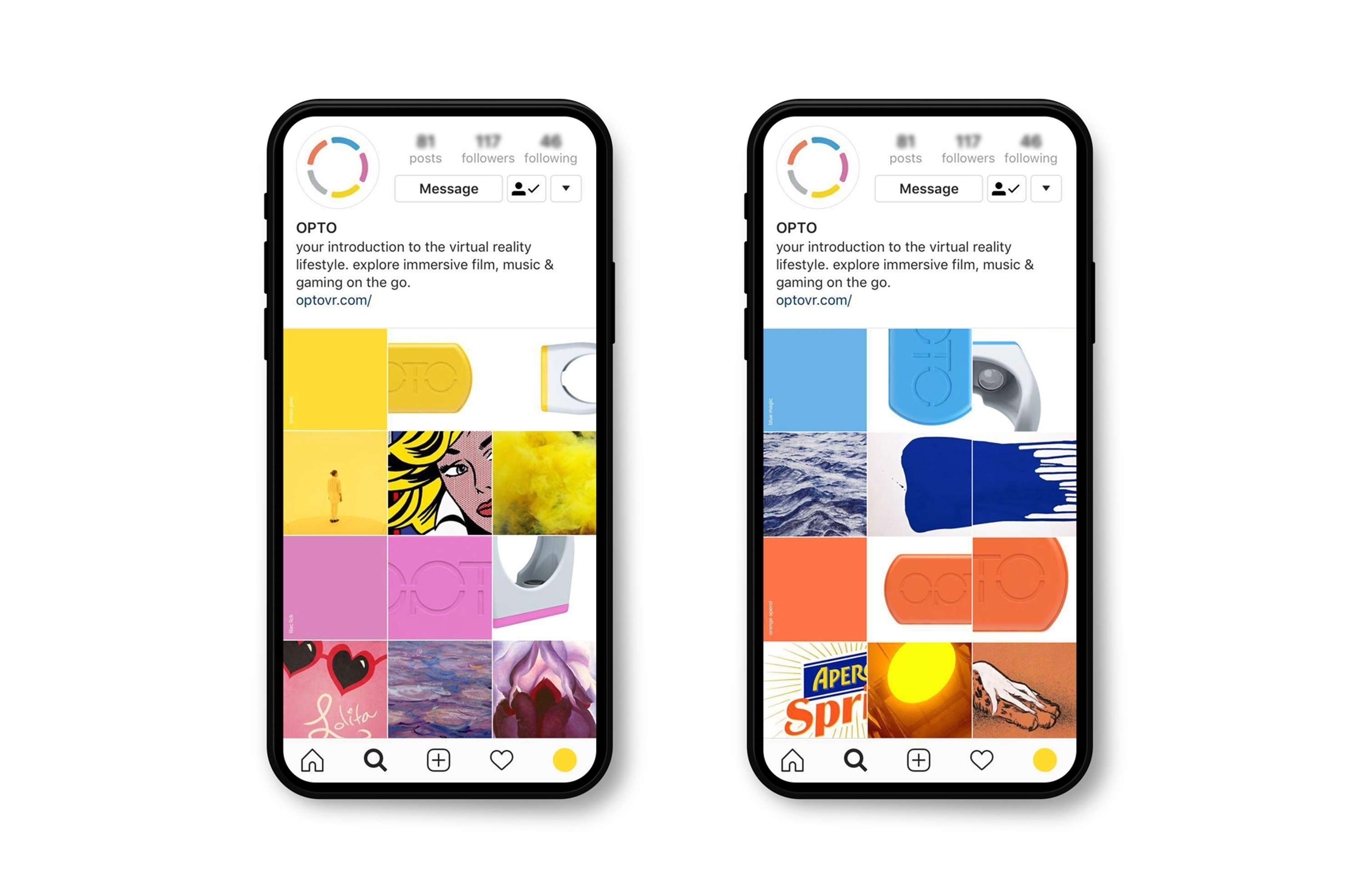 OPTO – Brand identity for an emerging tech product that cuts through the noise by Ana Beatriz Fernandes