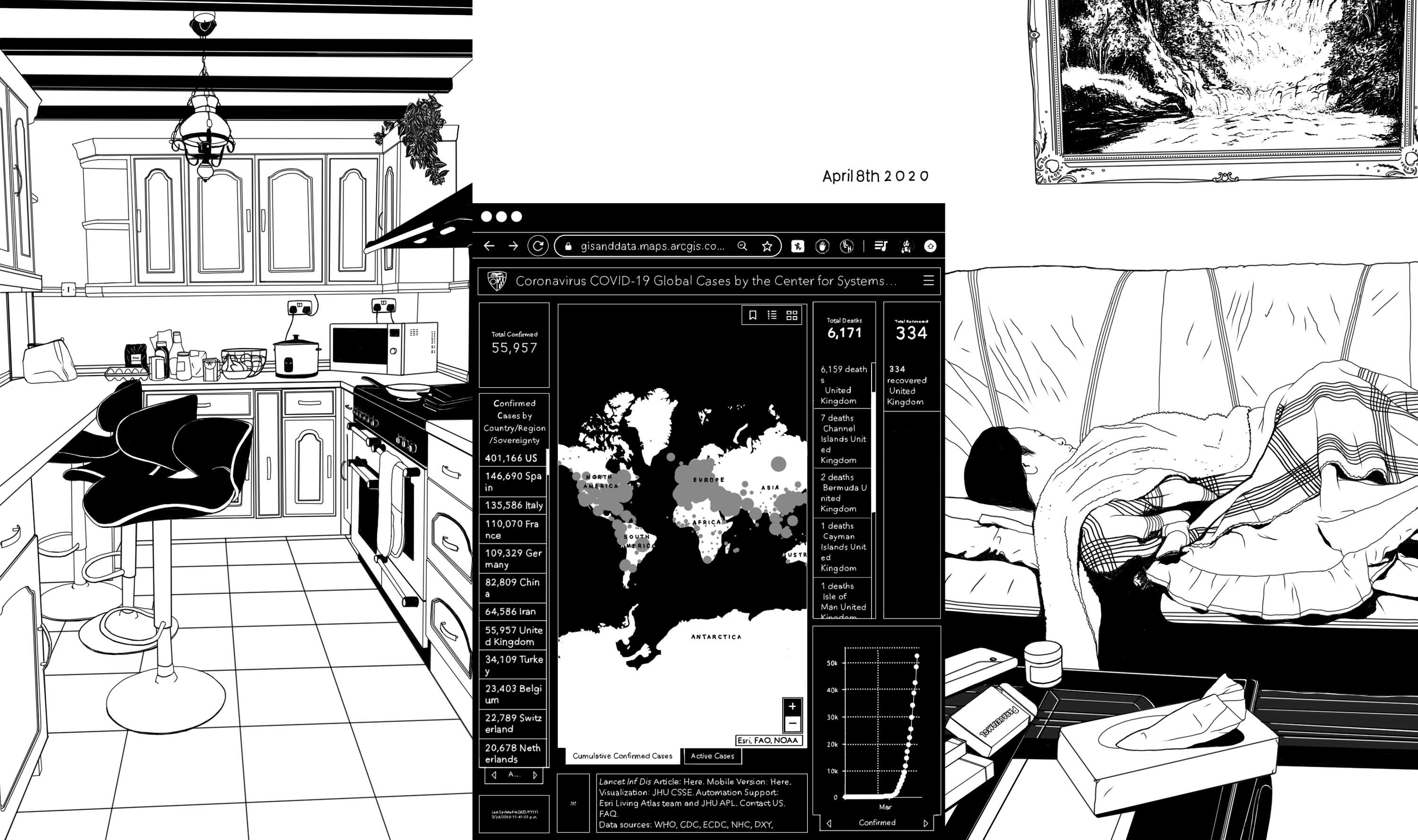 Quarantine Diary by Vanessa Mountain
