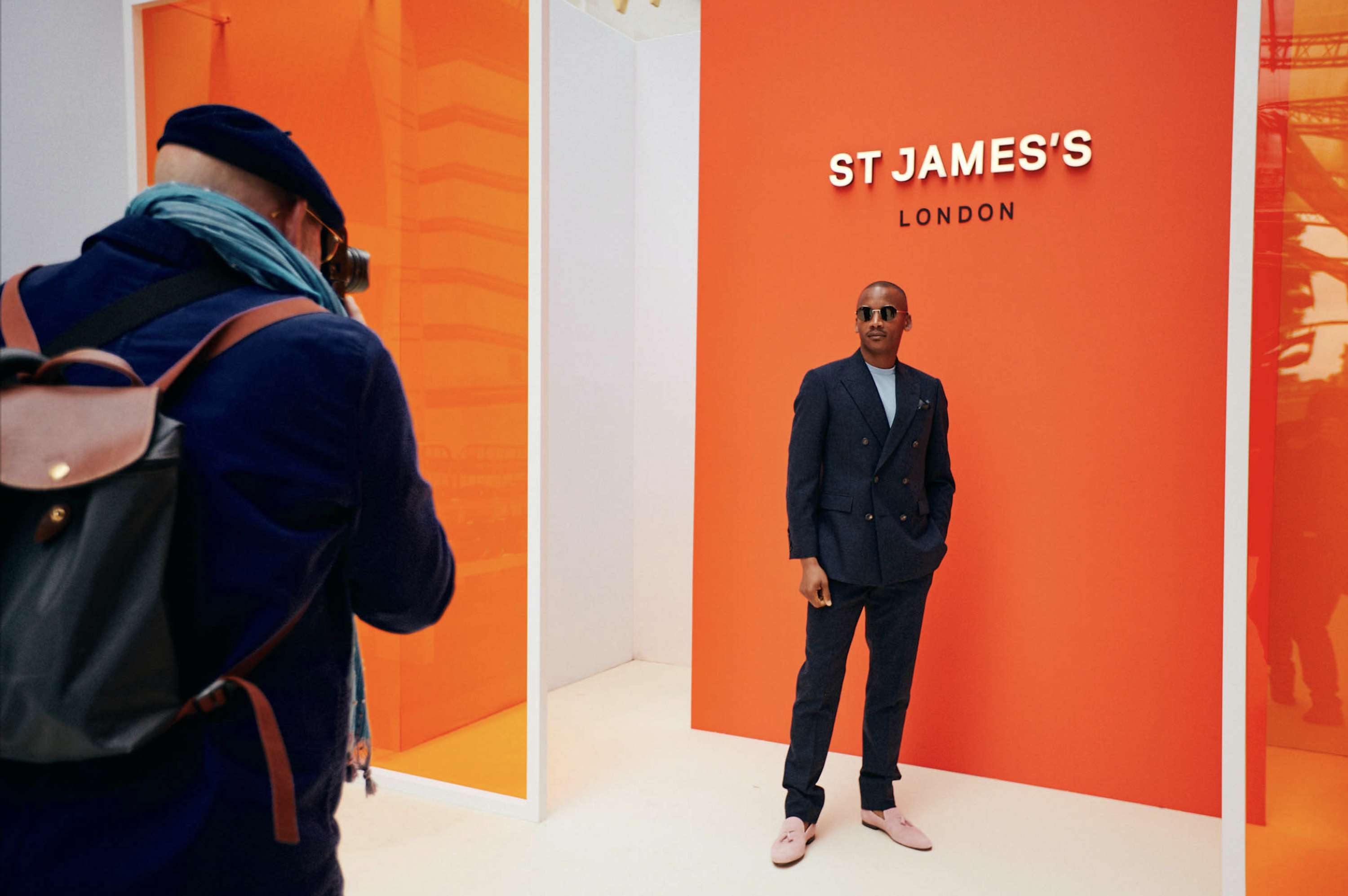St James's LFWM SS20 by LILY CARVER
