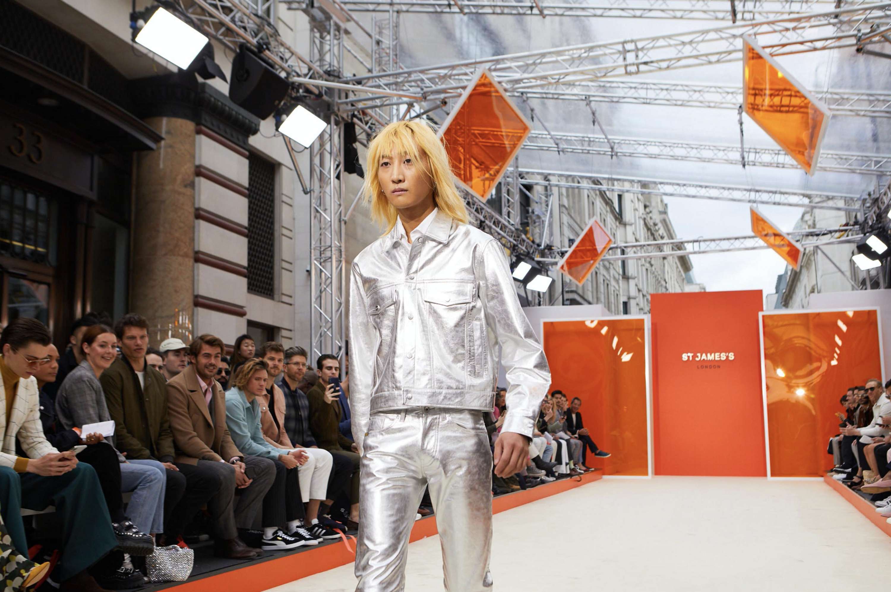 St James's LFWM SS20 by LILY CARVER