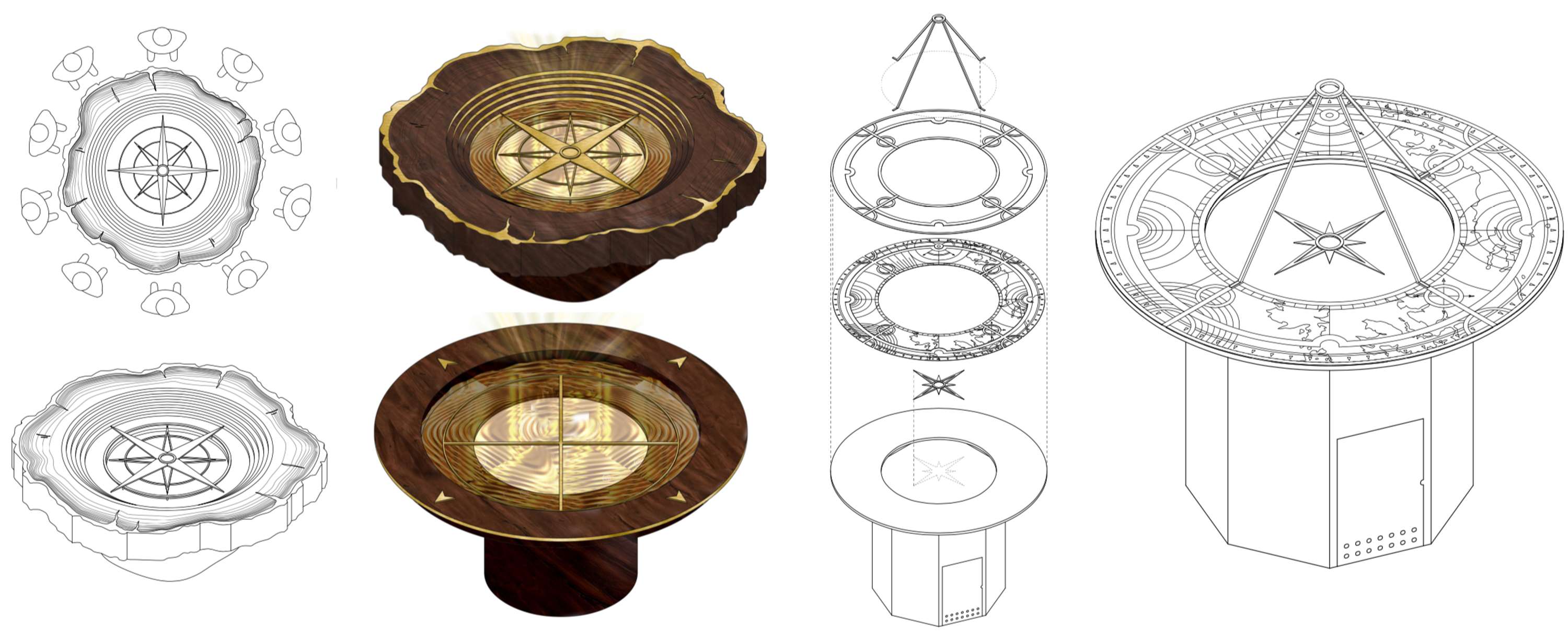 The Macallan Questing Table by LILY CARVER