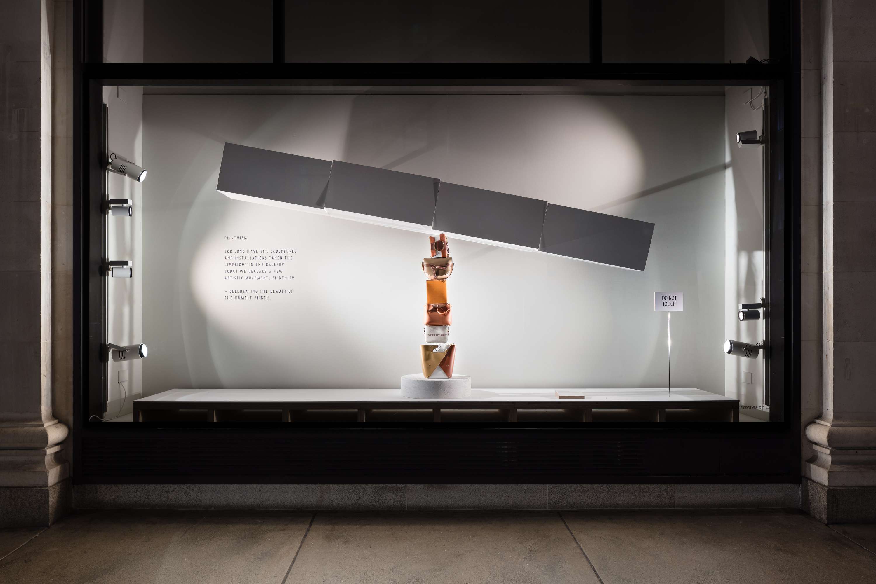 STATE OF THE ARTS - SELFRIDGES - WINDOW SETS by Emily Outhwaite
