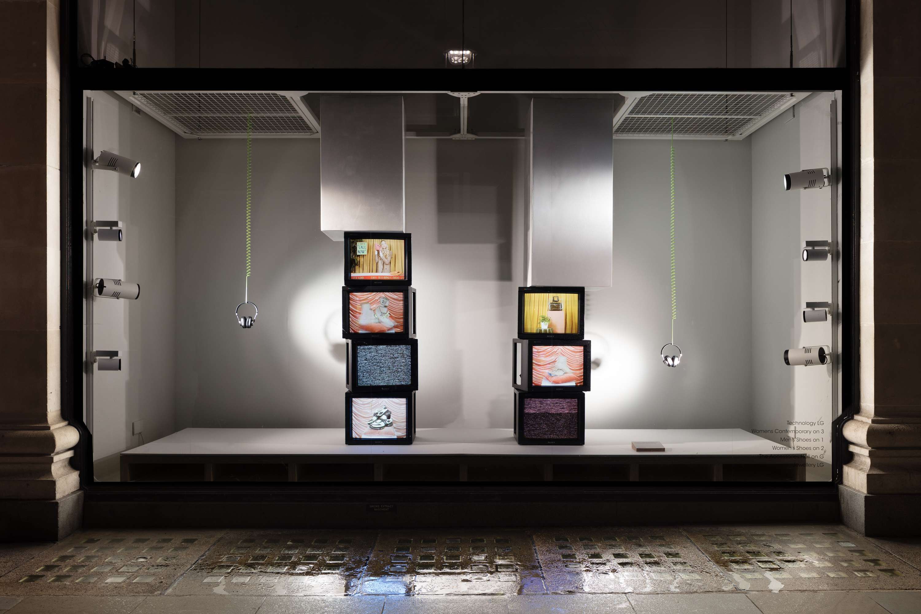 STATE OF THE ARTS - SELFRIDGES - WINDOW SETS by Emily Outhwaite