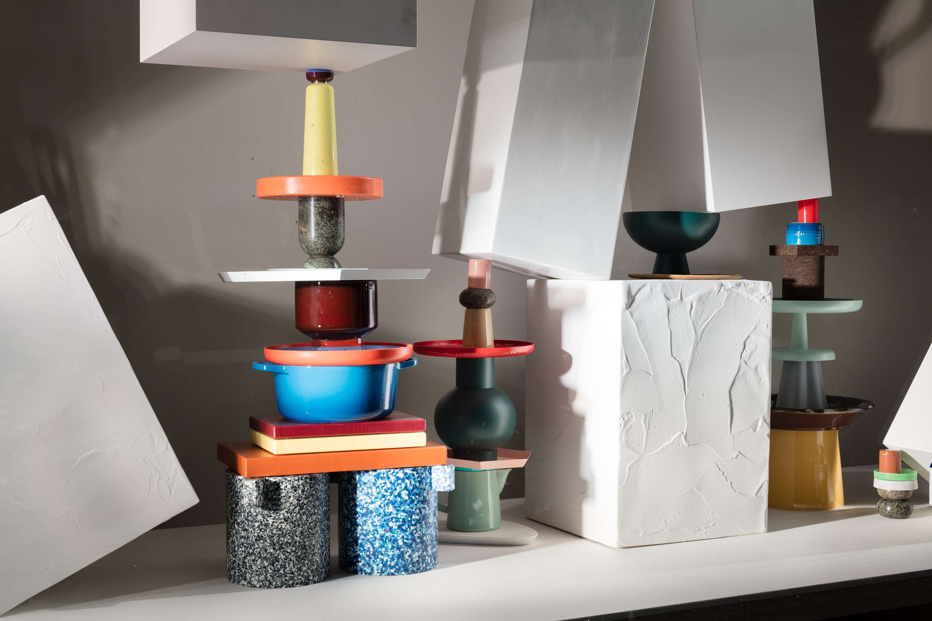 STATE OF THE ARTS - SELFRIDGES - WINDOW SETS by Emily Outhwaite