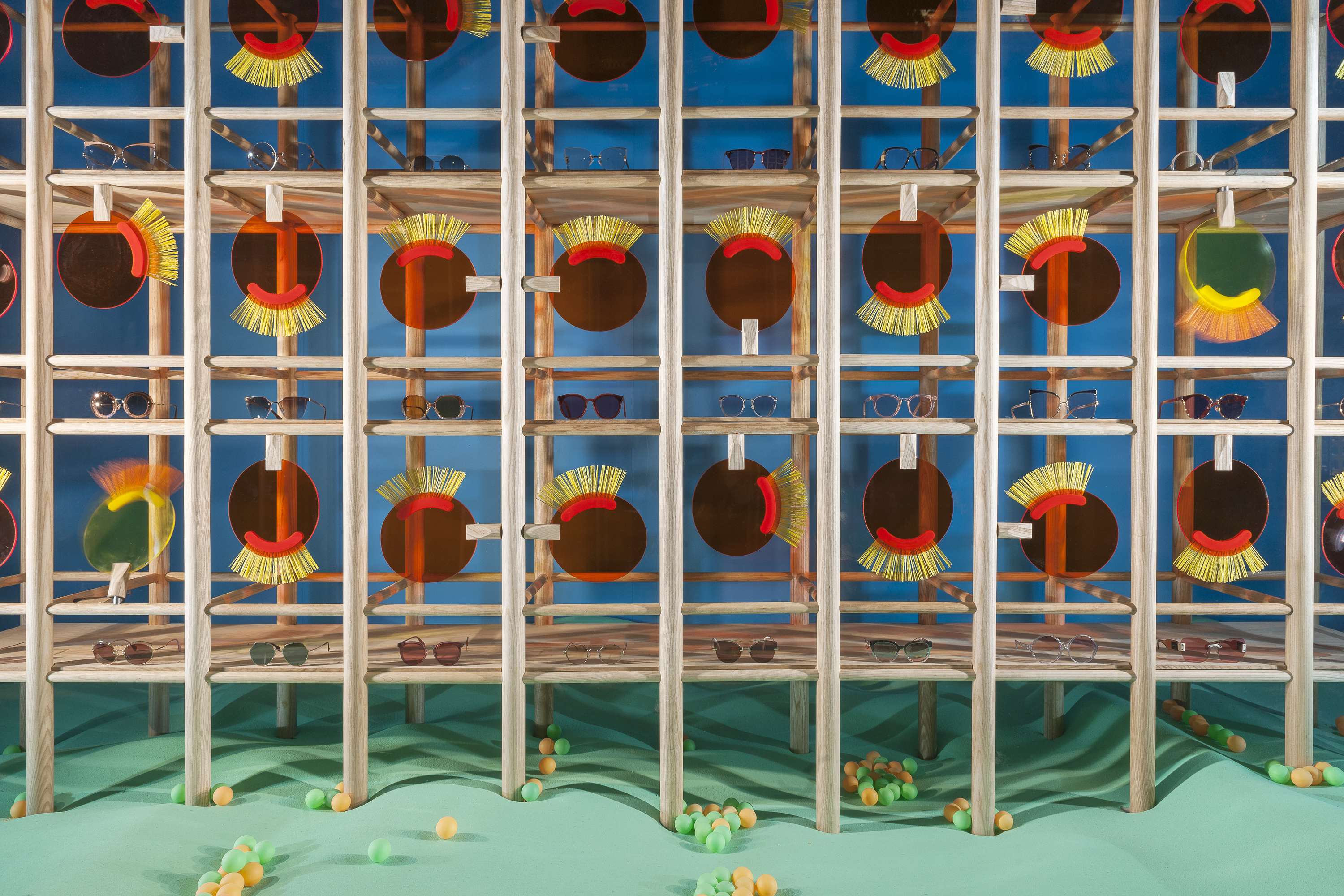 EYE SEE - SELFRIDGES - WINDOW SETS by Emily Outhwaite