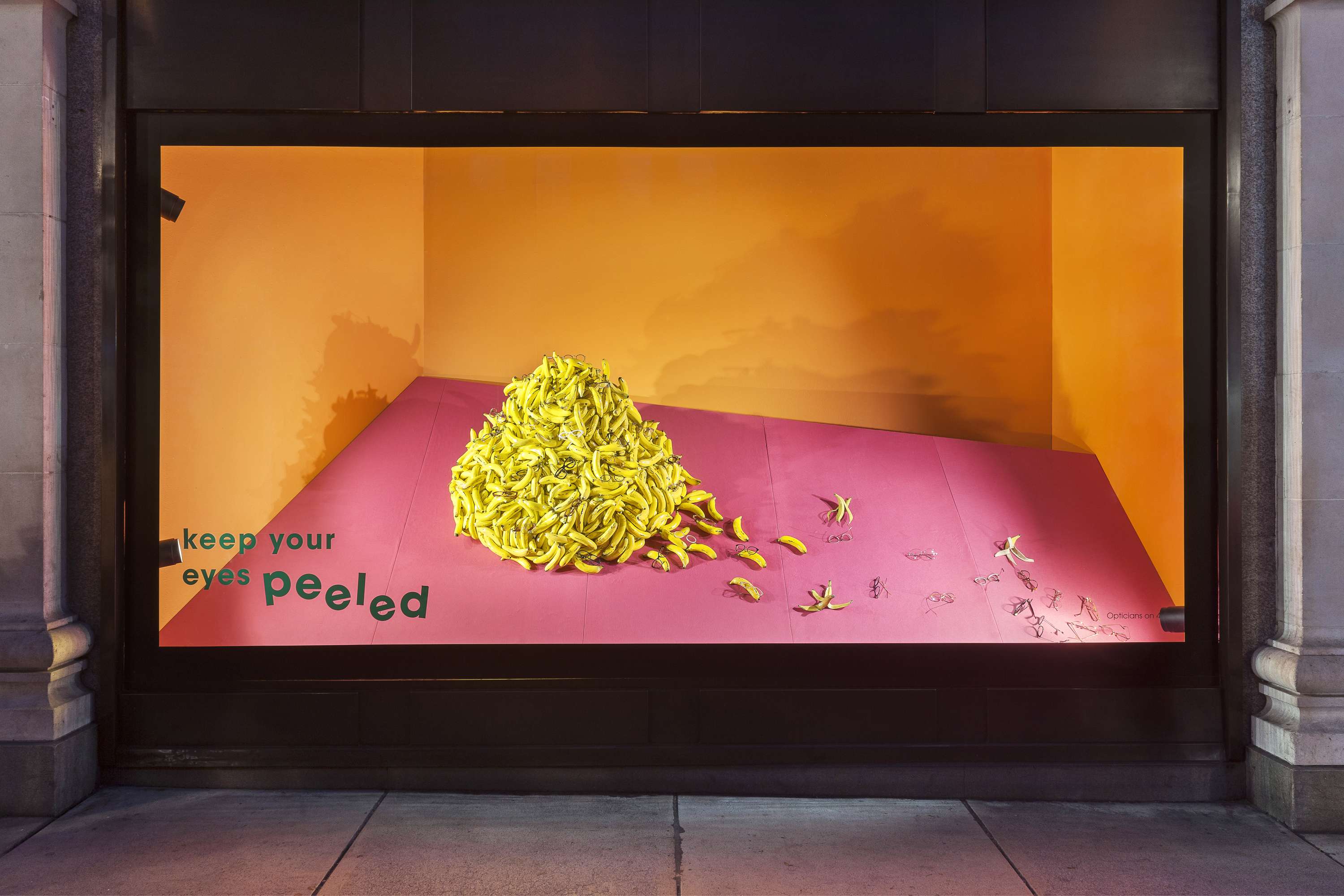 EYE SEE - SELFRIDGES - WINDOW SETS by Emily Outhwaite