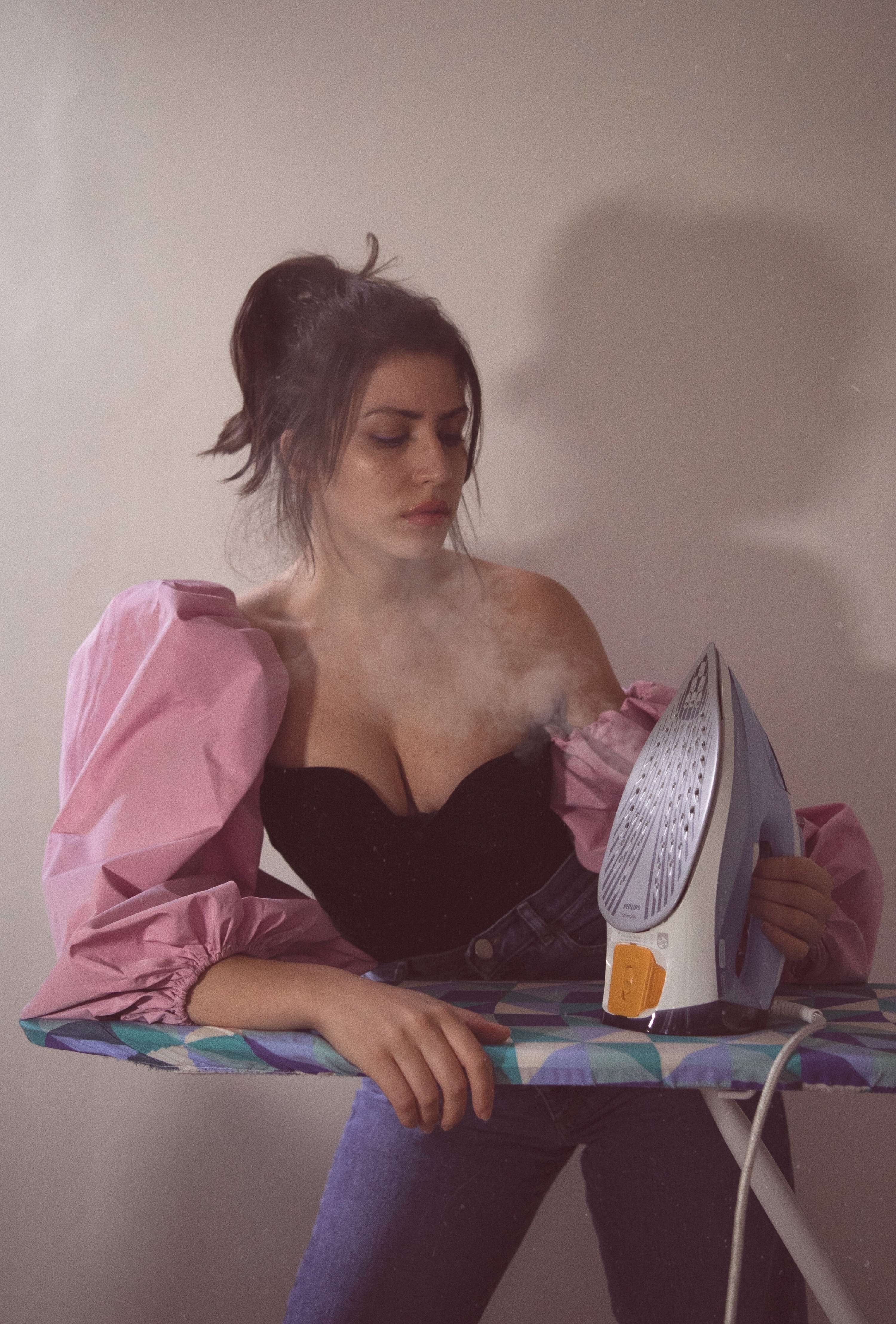 Quarantine Self-portrait by Debora Masetti