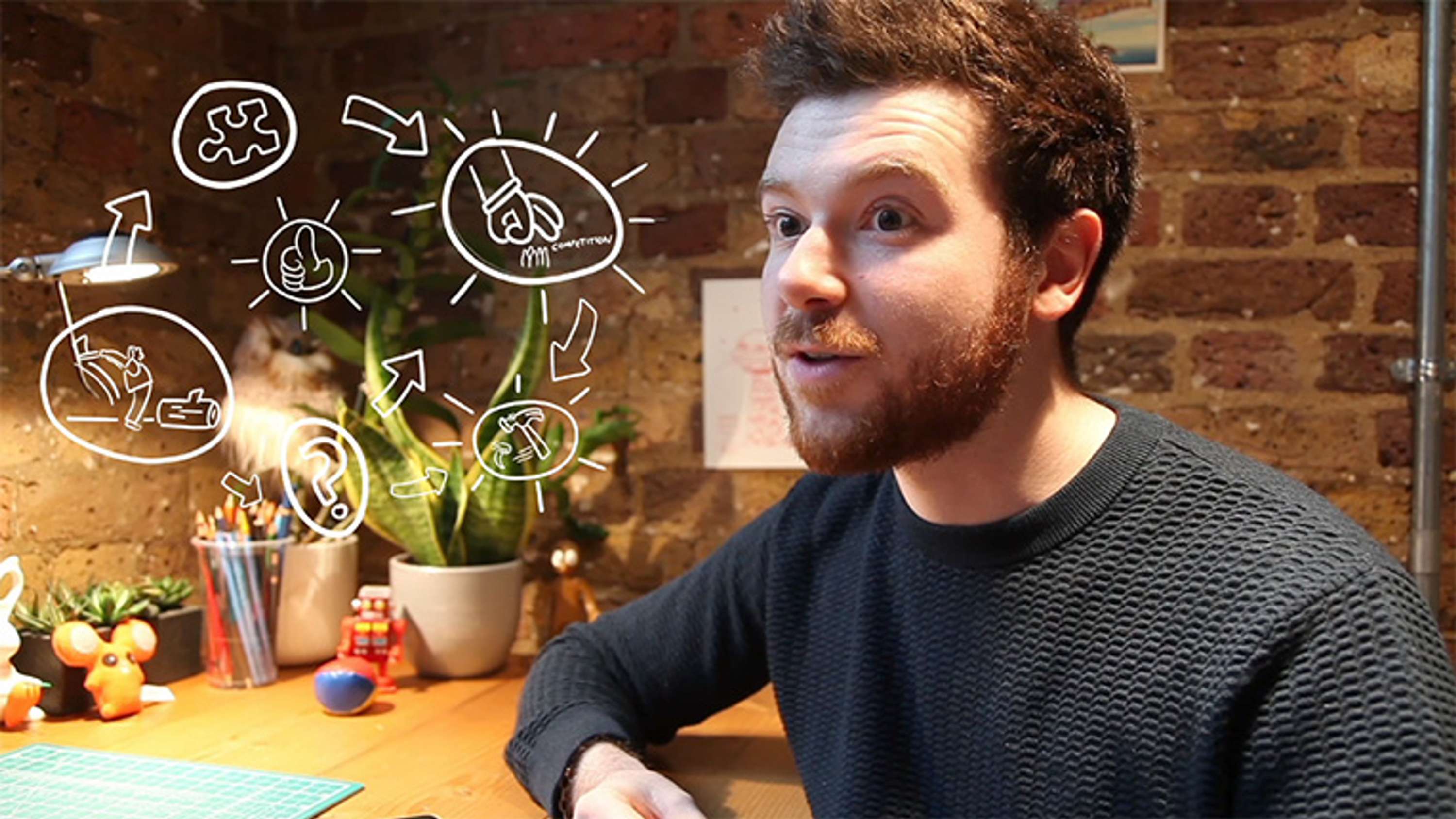 Animated Interview with Scribing Artist Jacob by Think Artfully