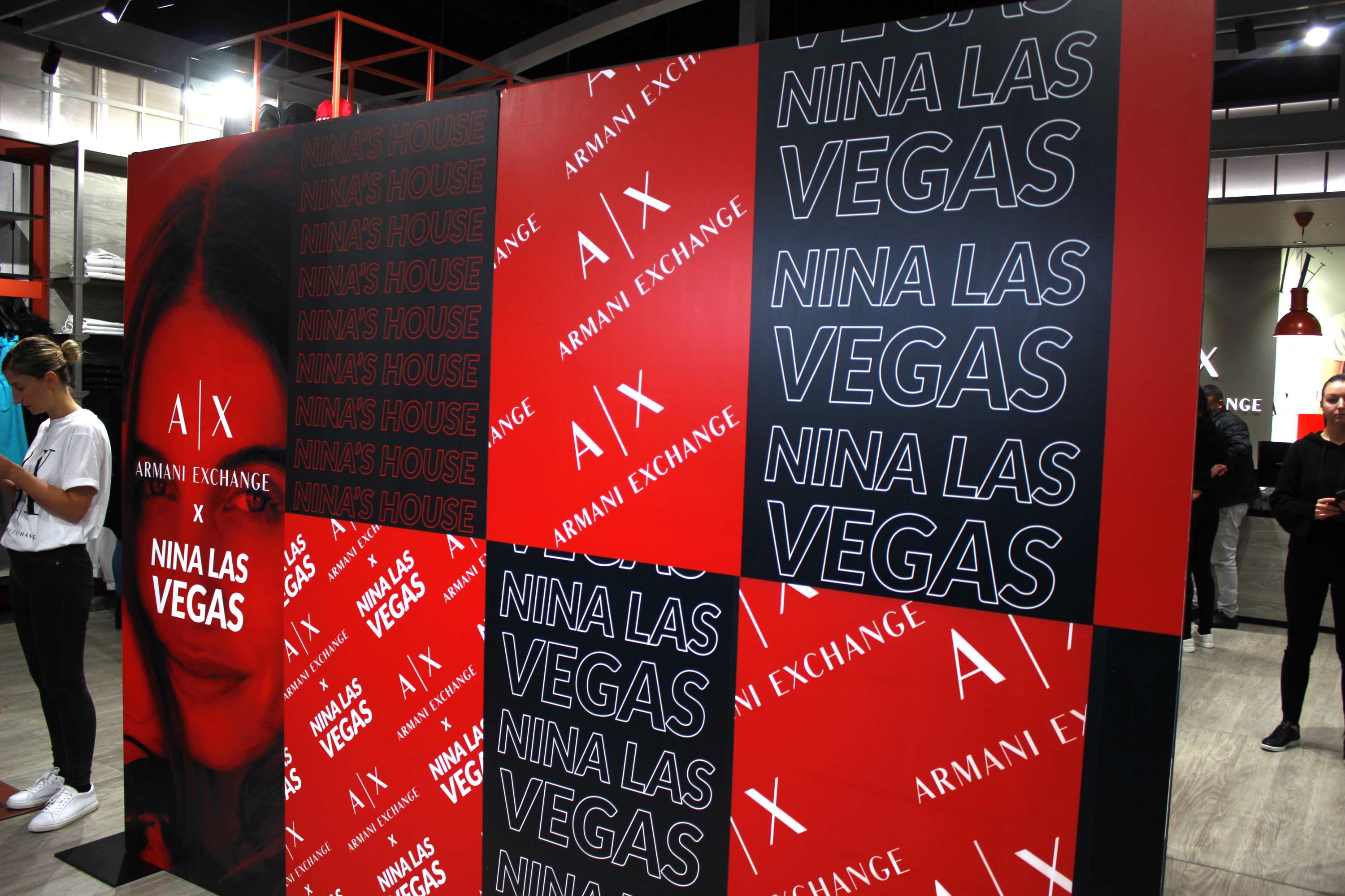 Armani Exchange X Nina Las Vegas | The Dots