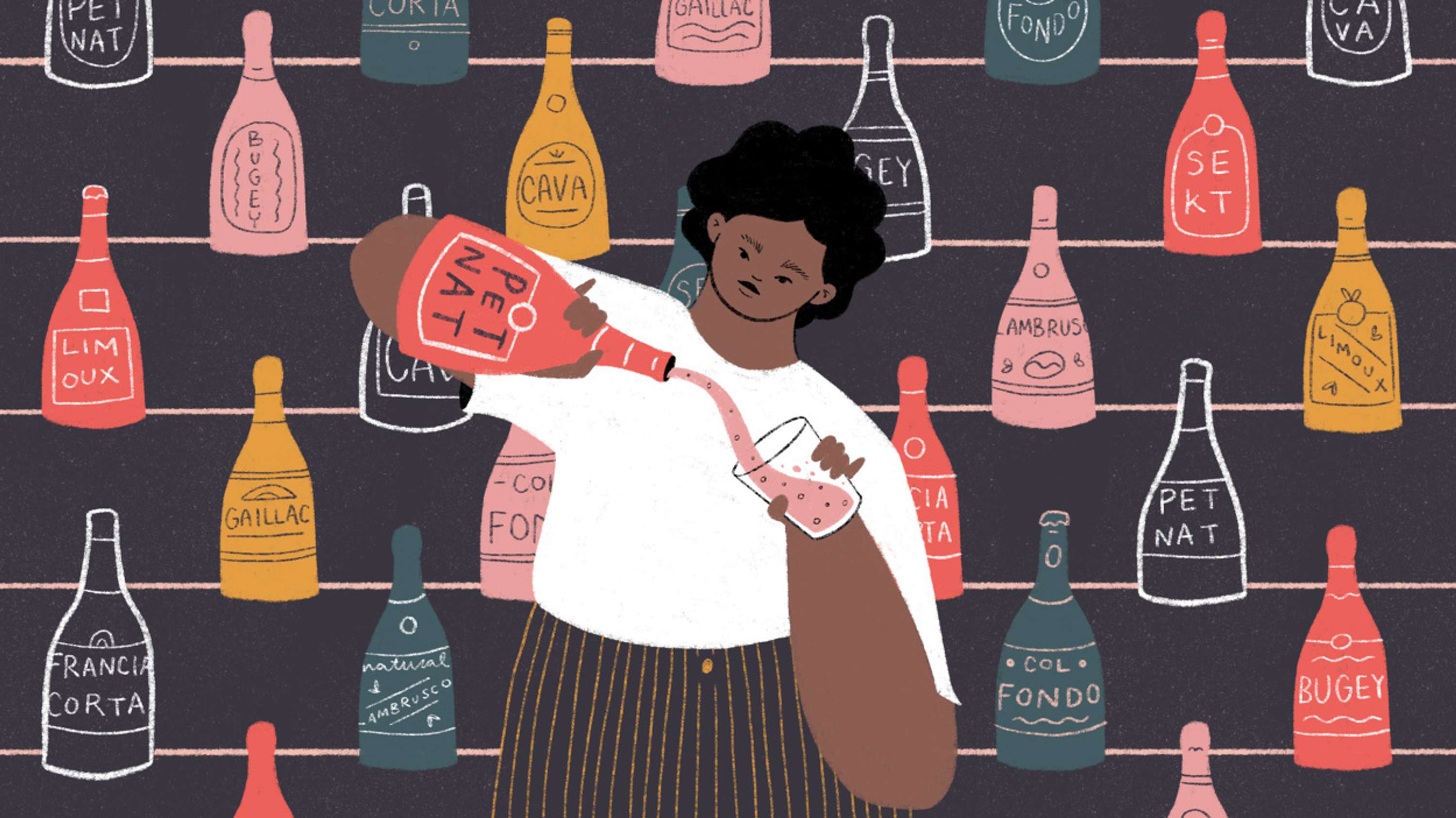 Punch - Sparkling Wine by Carmela Caldart