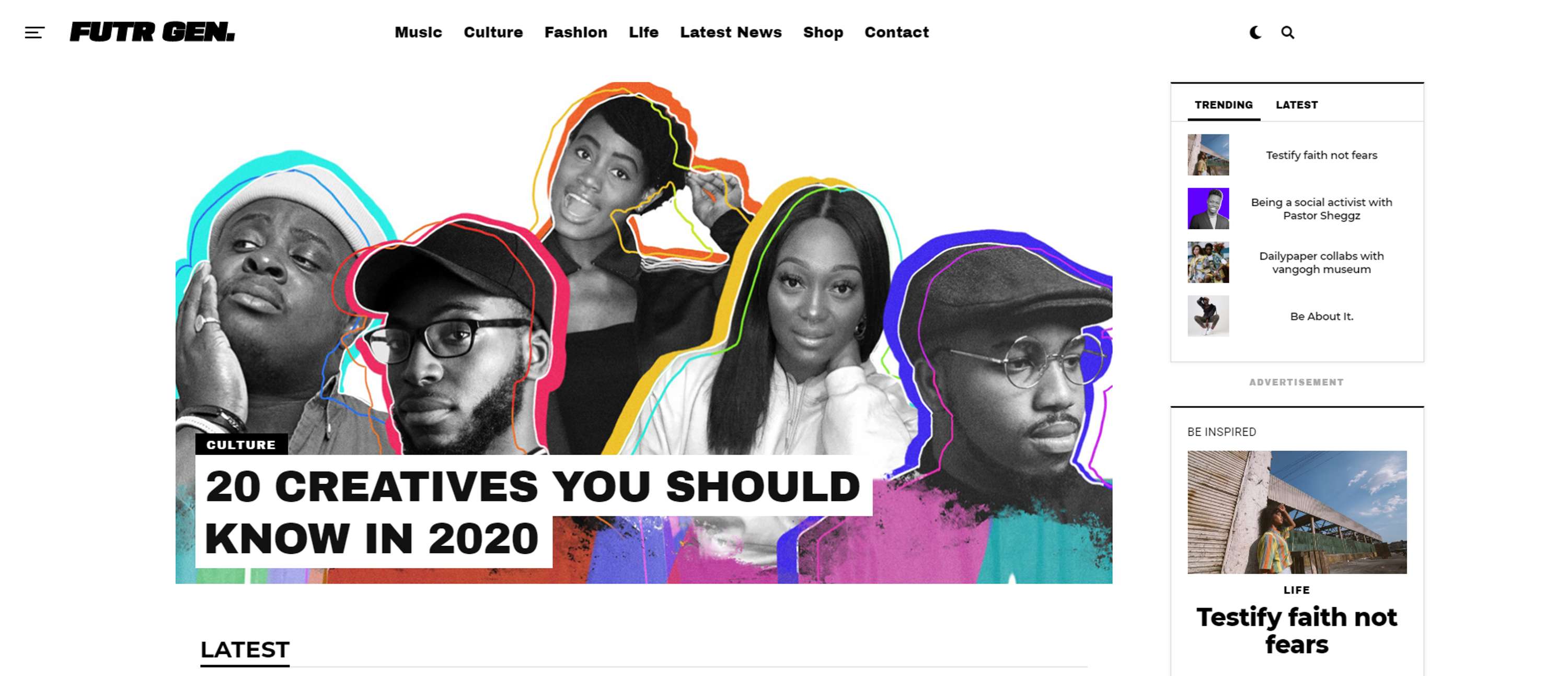 FUTR GEN WEB  LAUNCH by Jorghino Onyeme