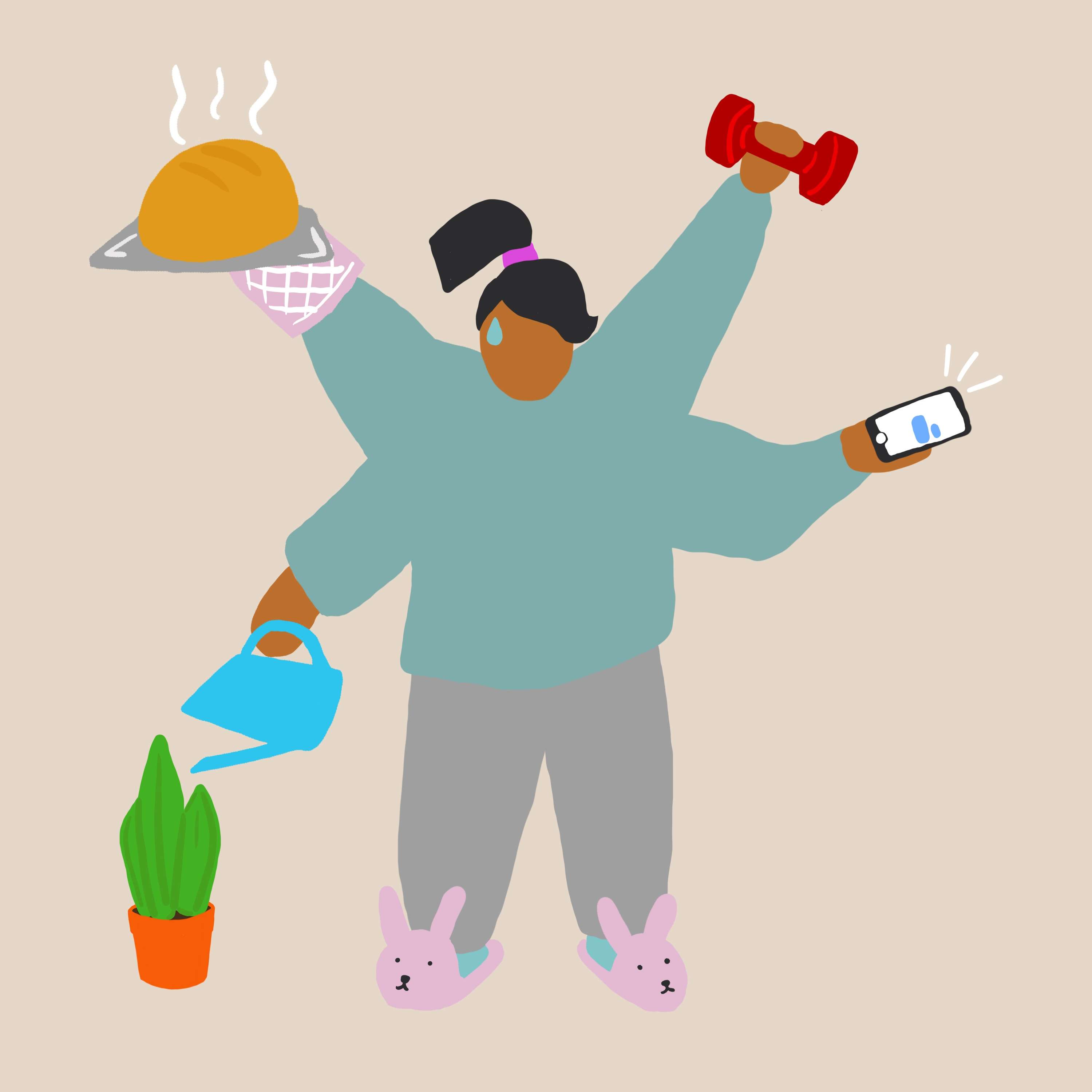 Coping with COVID by Siân Landau