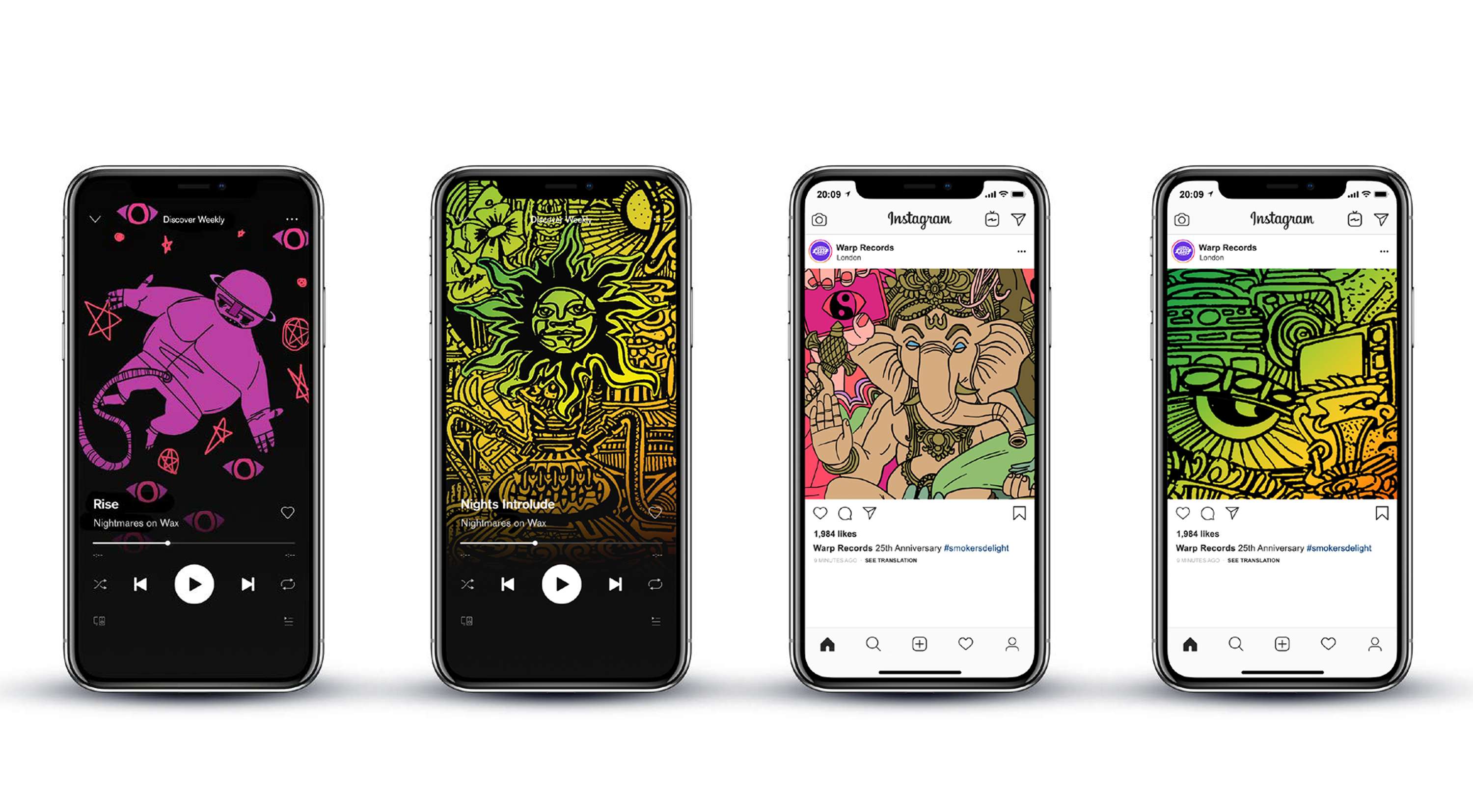 Nightmares on Wax animations by Paul Boardman