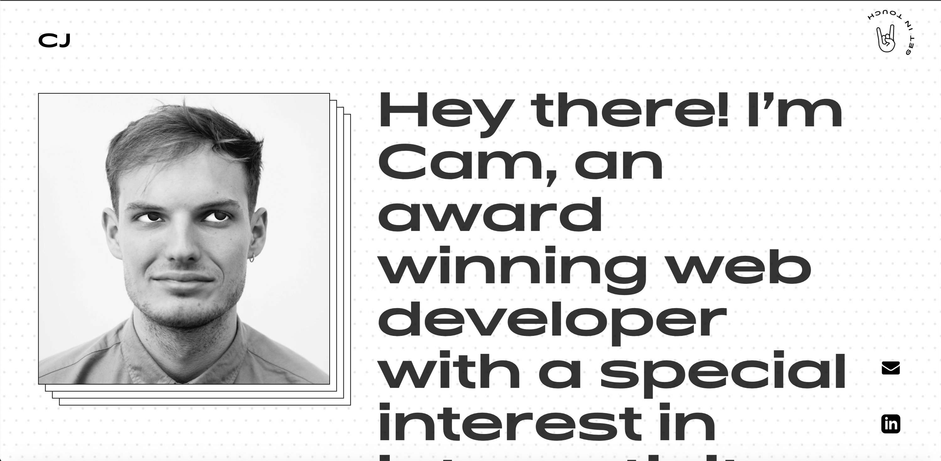 My Portfolio by cameron jones
