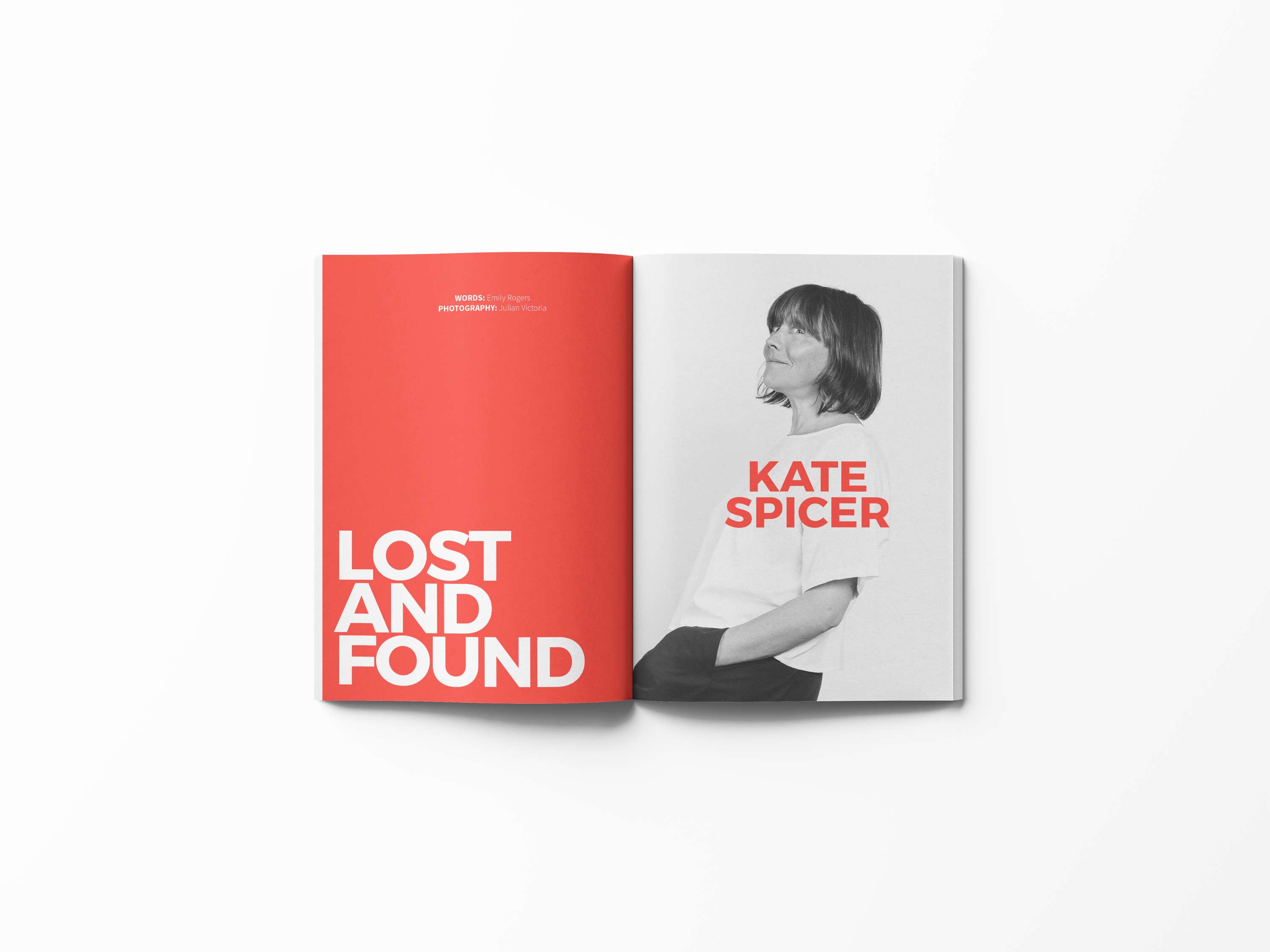 Editorial design by julian victoria