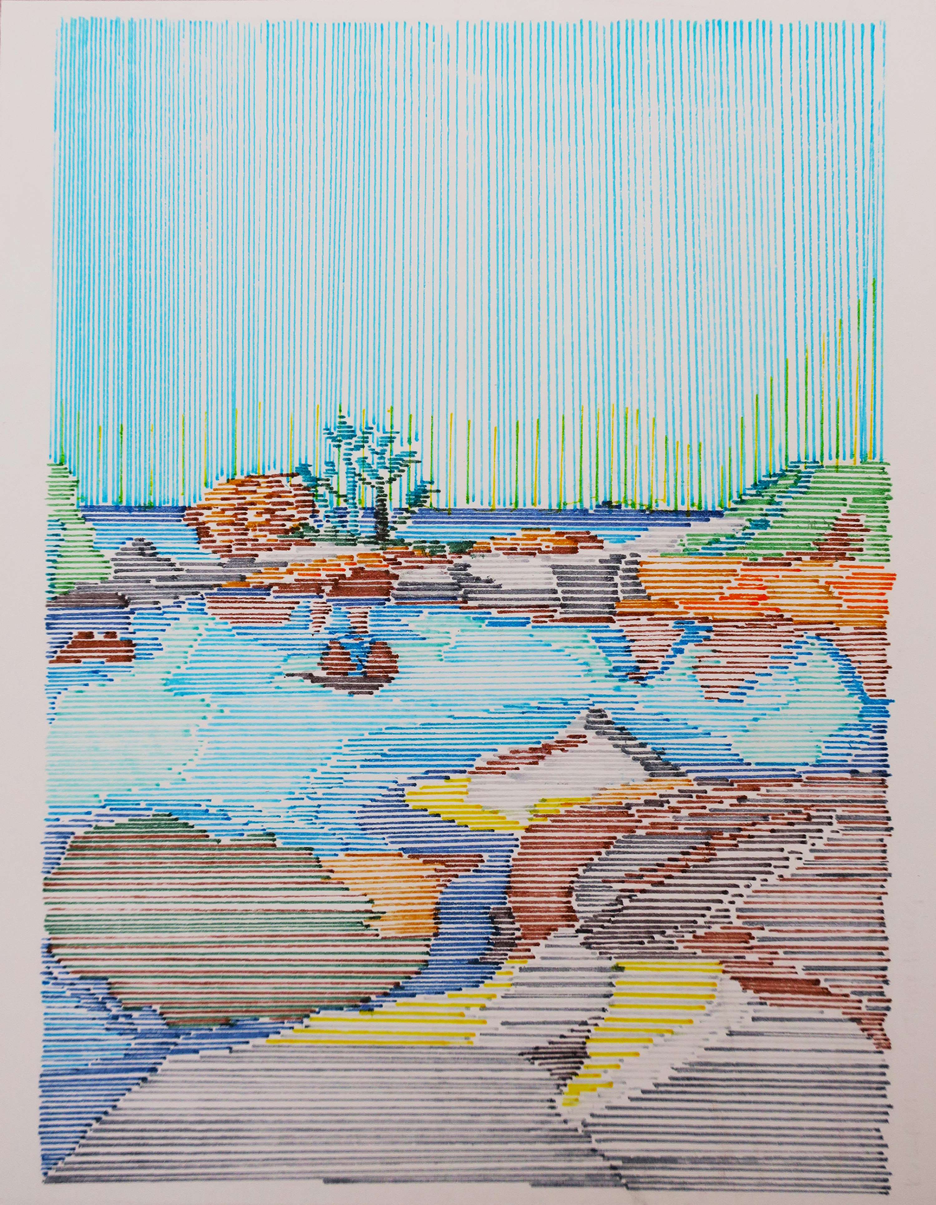 S E U R A T I S M by Beatrice Garcia