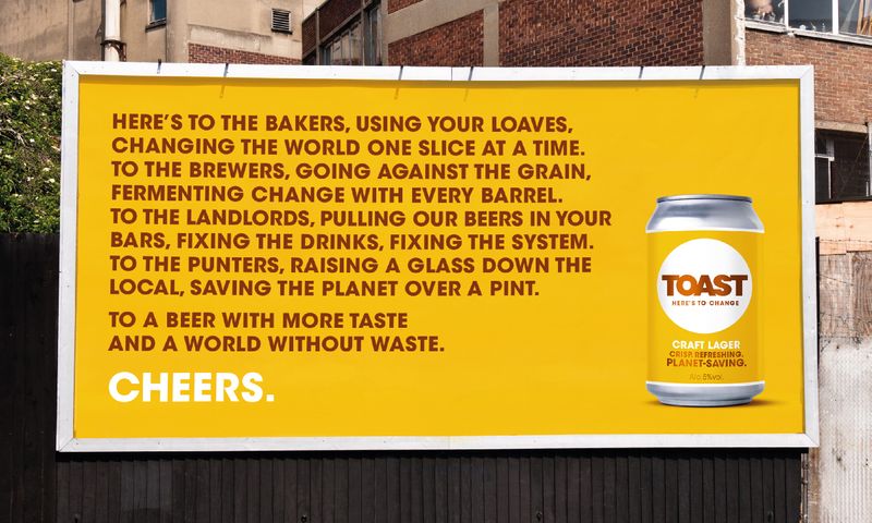 Toast Ale Verbal Identity by Rebecca Magnus