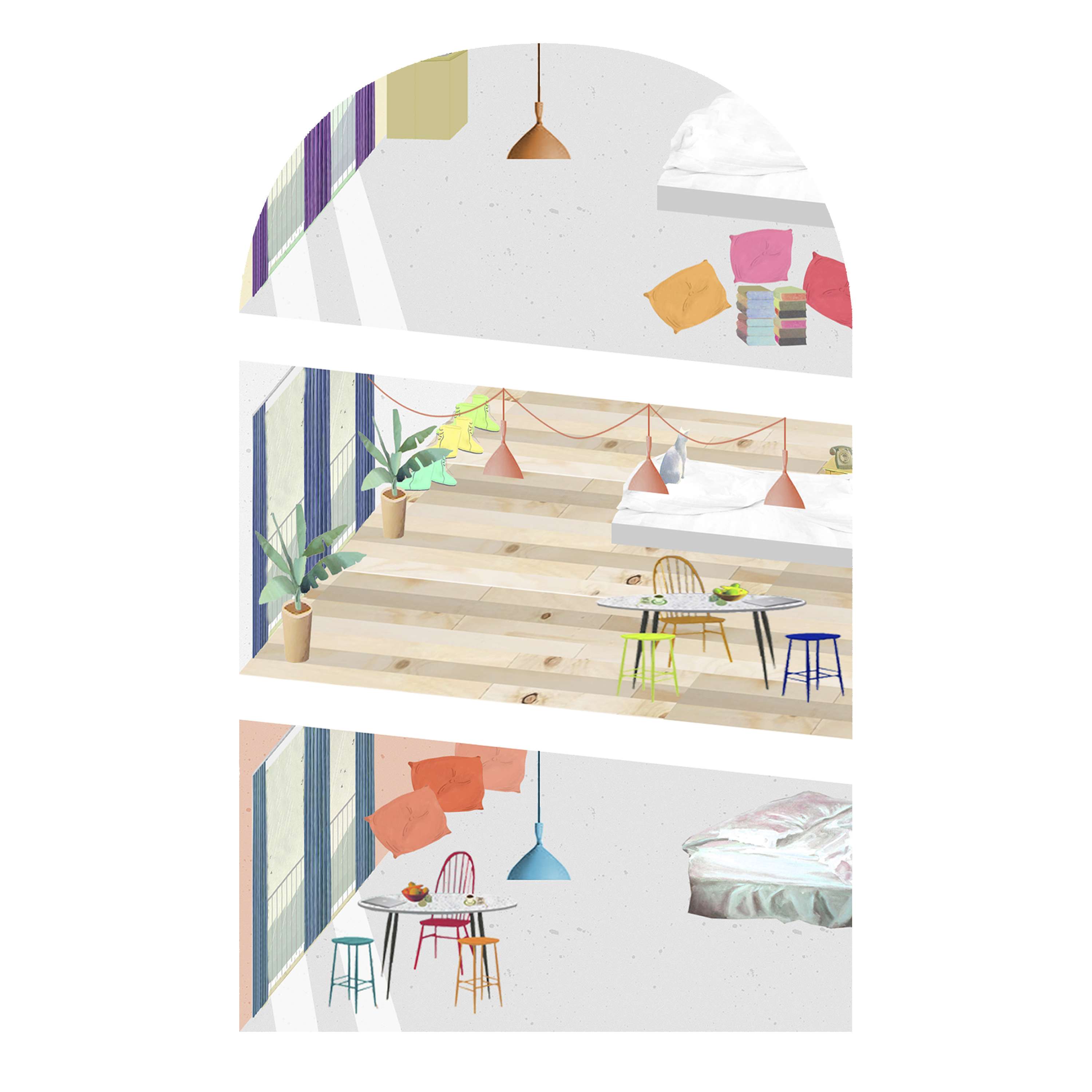 Mixed Use School Design by Charlie Edmonds