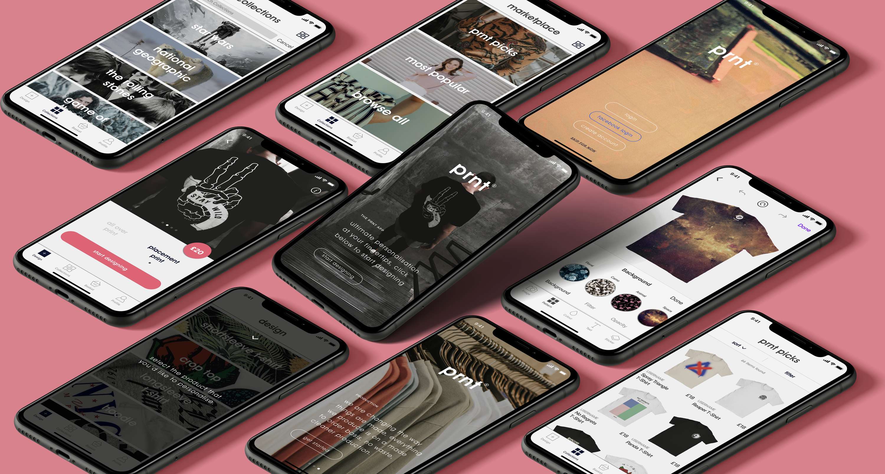 PRNT App by Tom Brewin