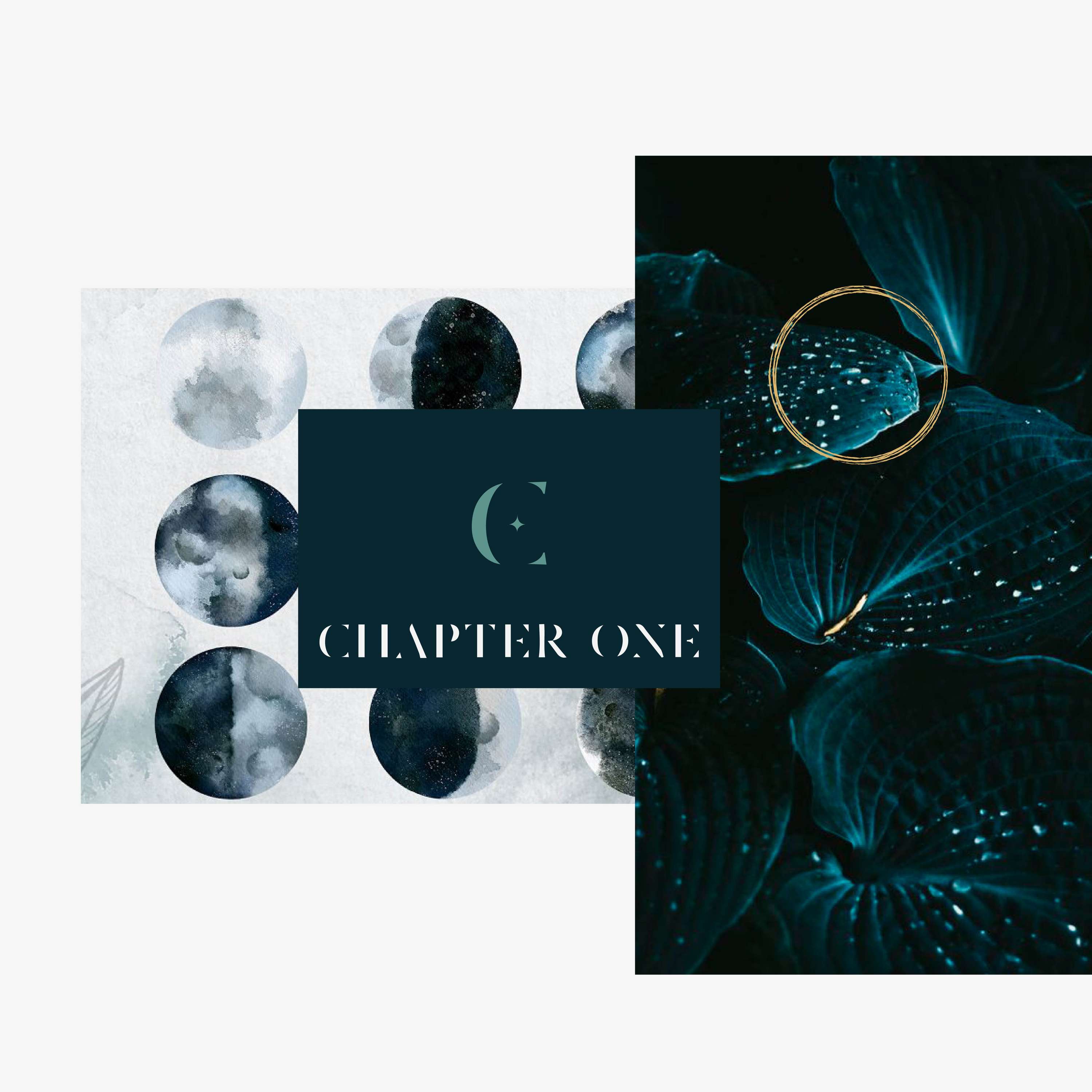 Chapter One event branding by Anna Wilson